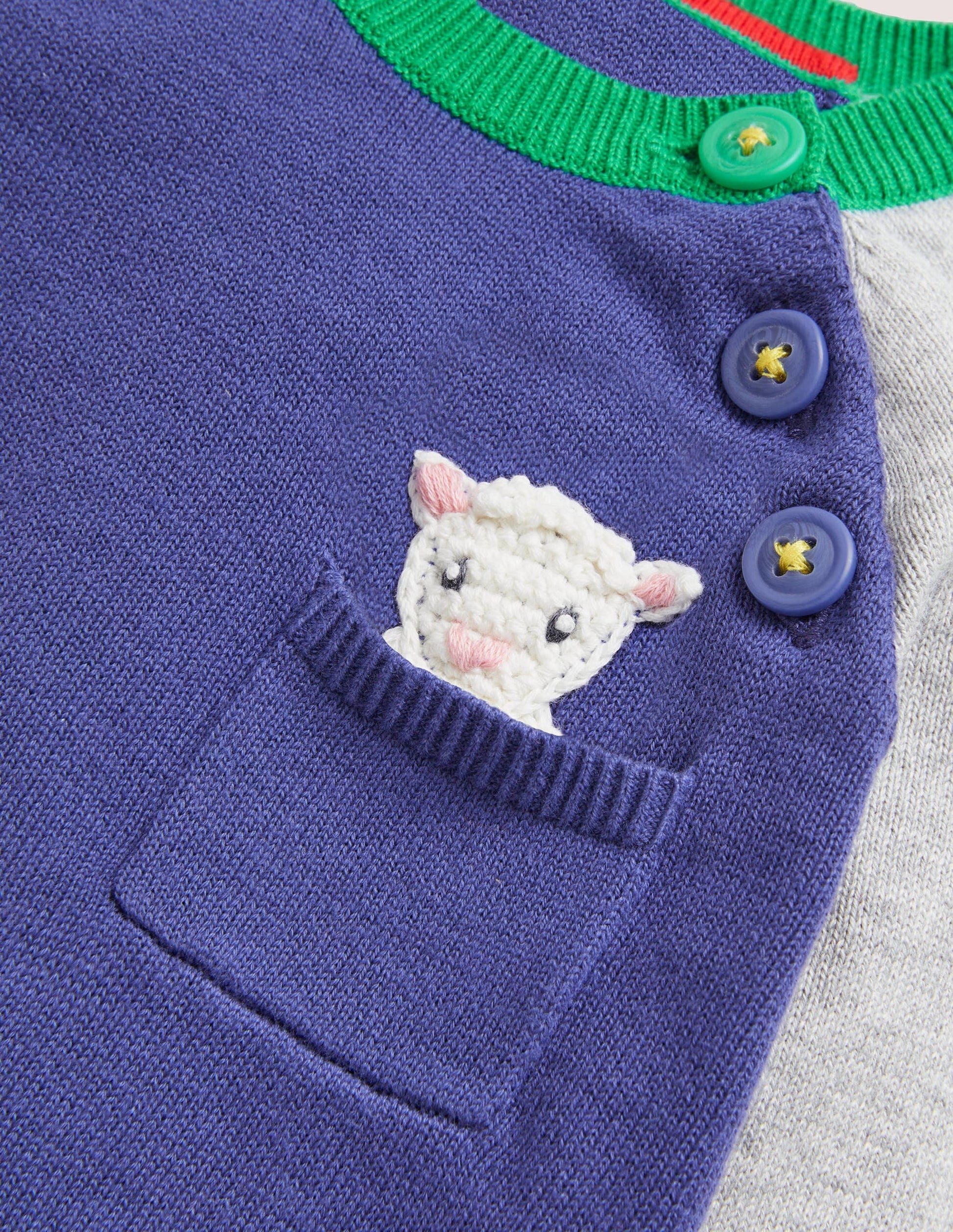 Fun Knitted Play Set-College Navy-3
