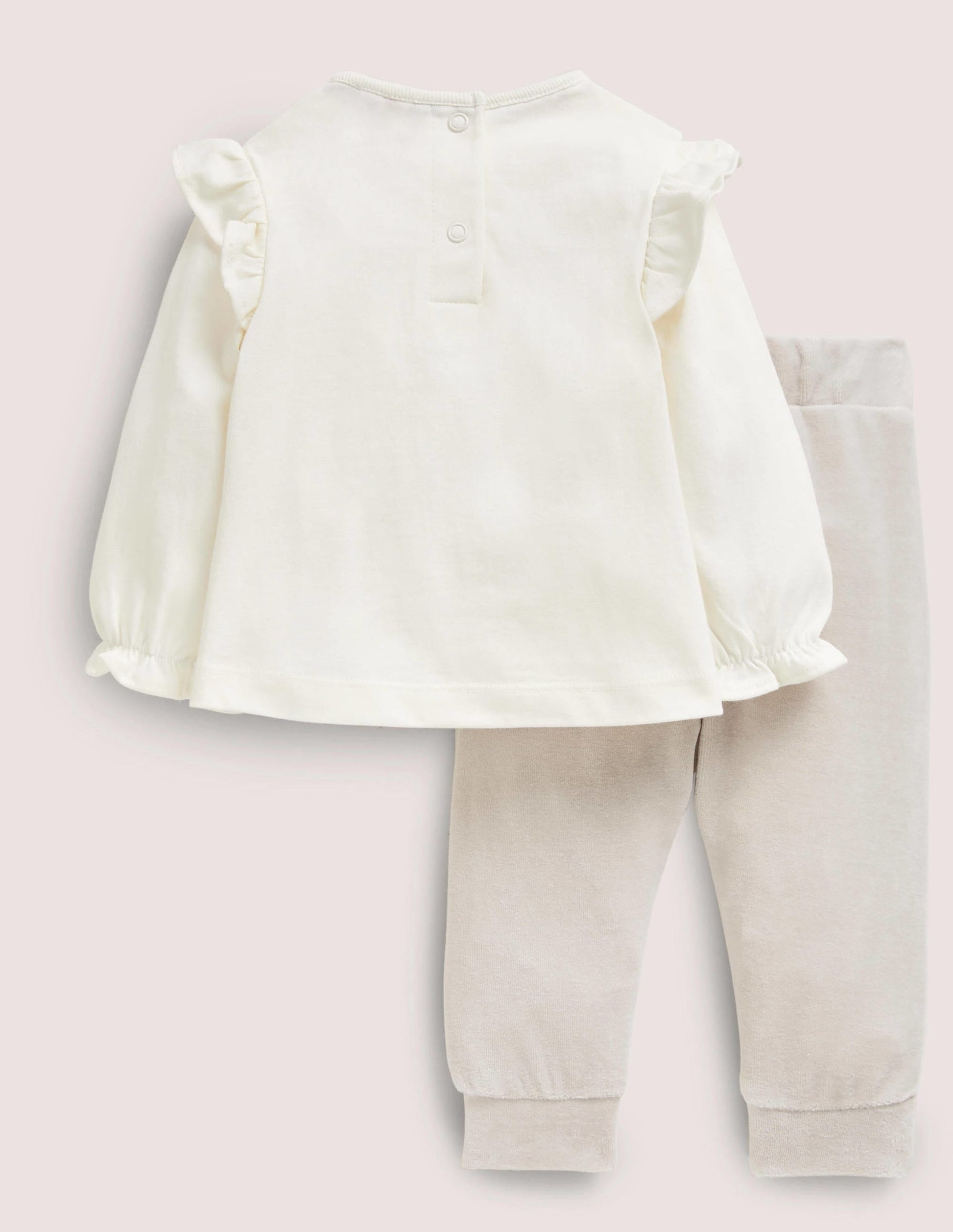 Velour Bunny Play Set-Ivory Bunny-2
