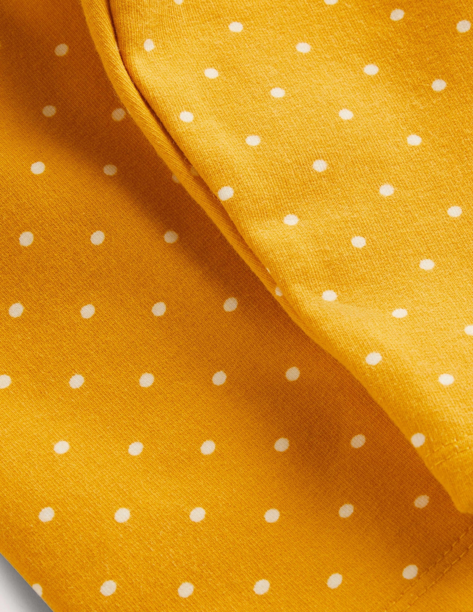 Cosy Leggings-Honeycomb Yellow Pin Spot-3