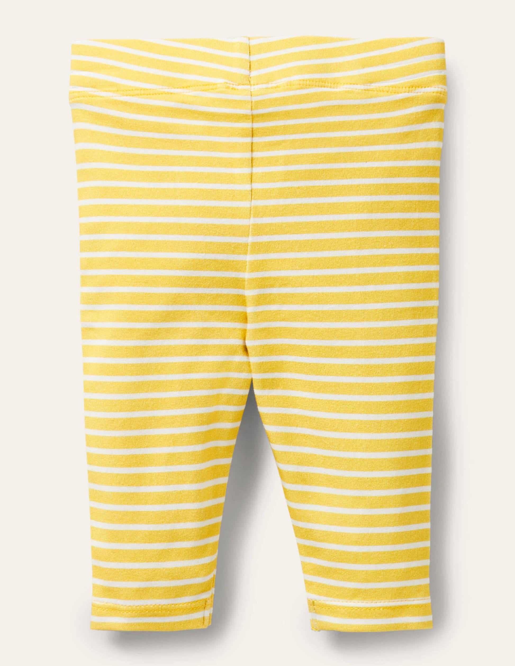 Baby Leggings-Sweetcorn/Ivory-2