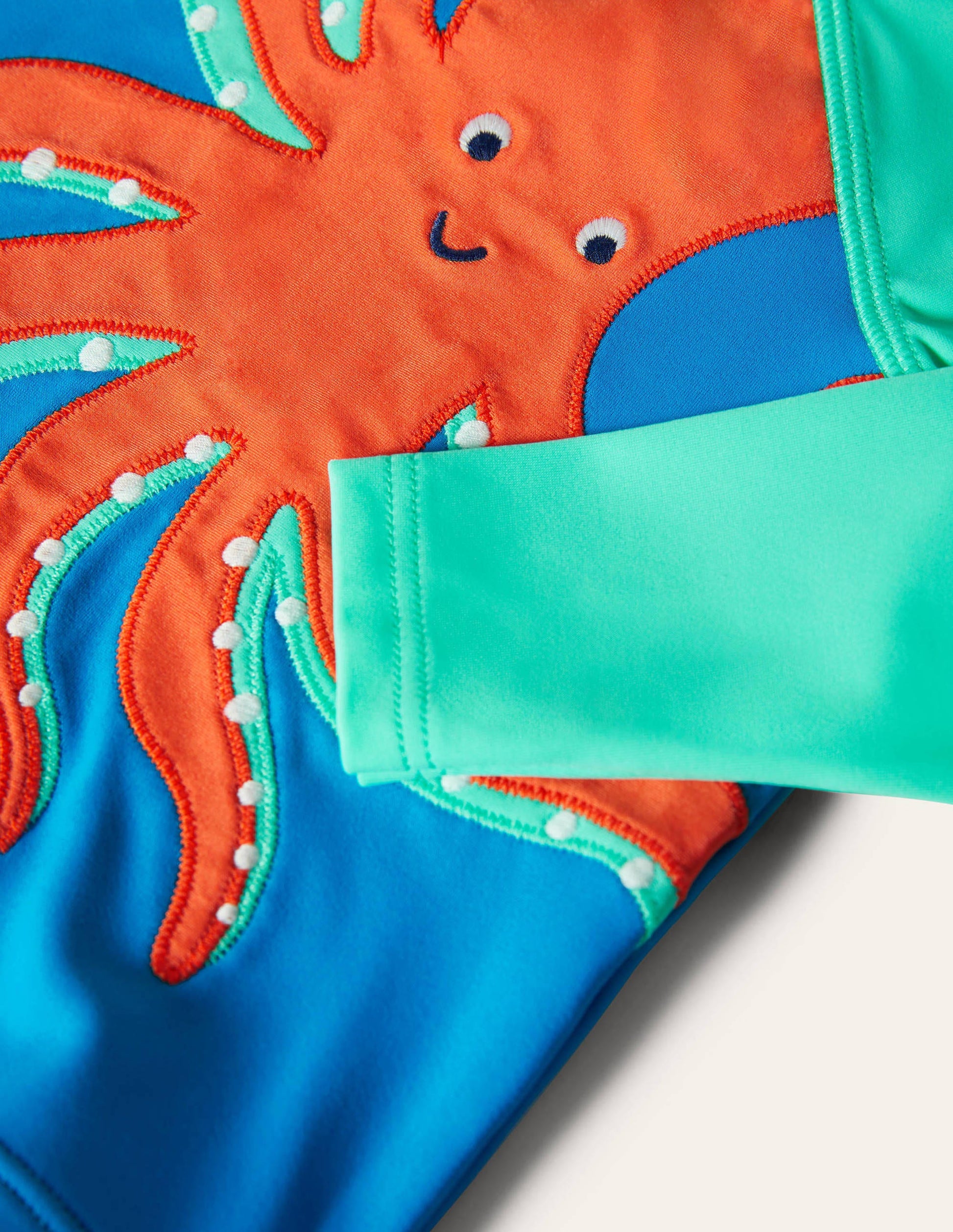 Rash Vest Set-Tropical Green Octopus-3