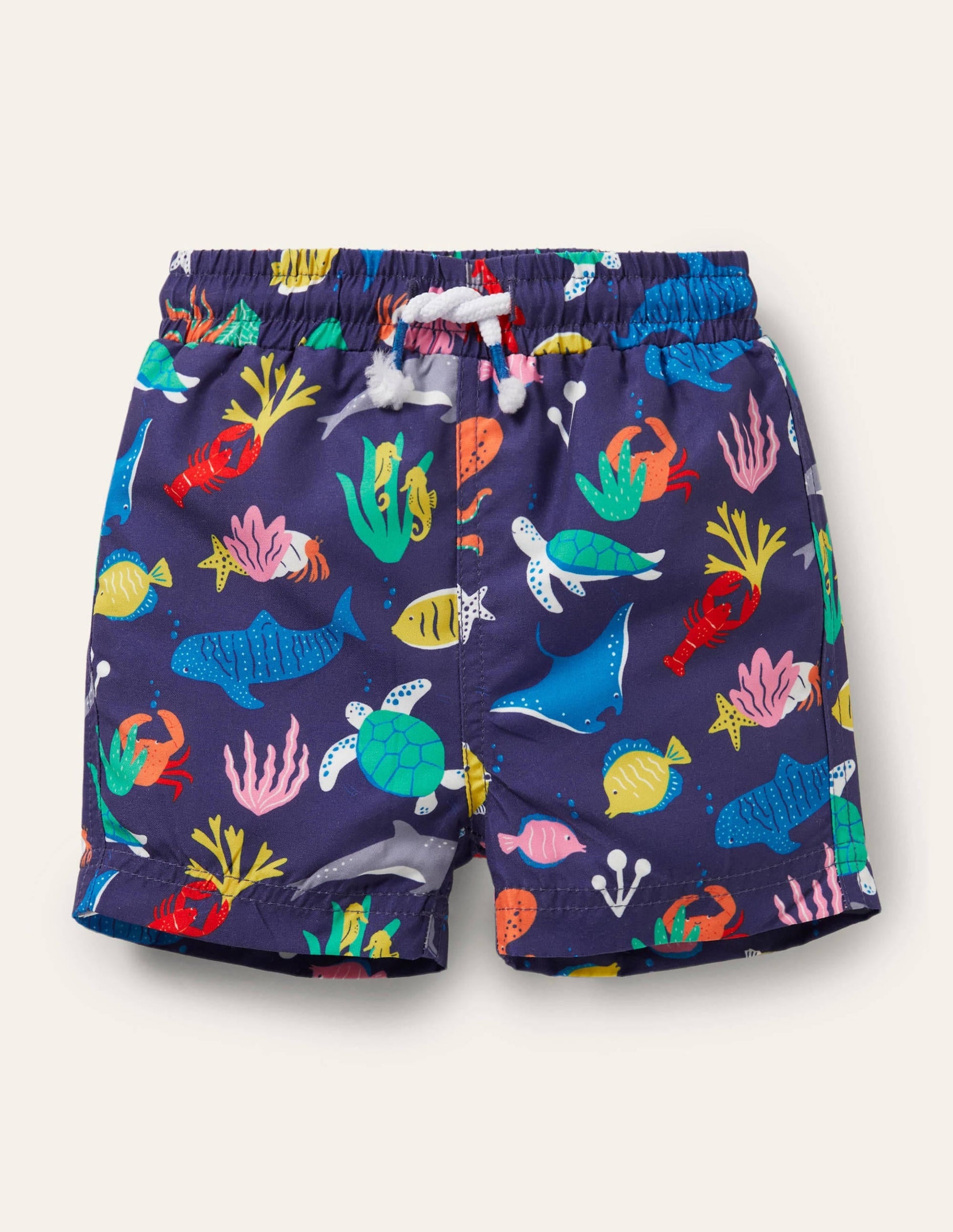 Swim Shorts-Starboard Blue Under The Sea-1
