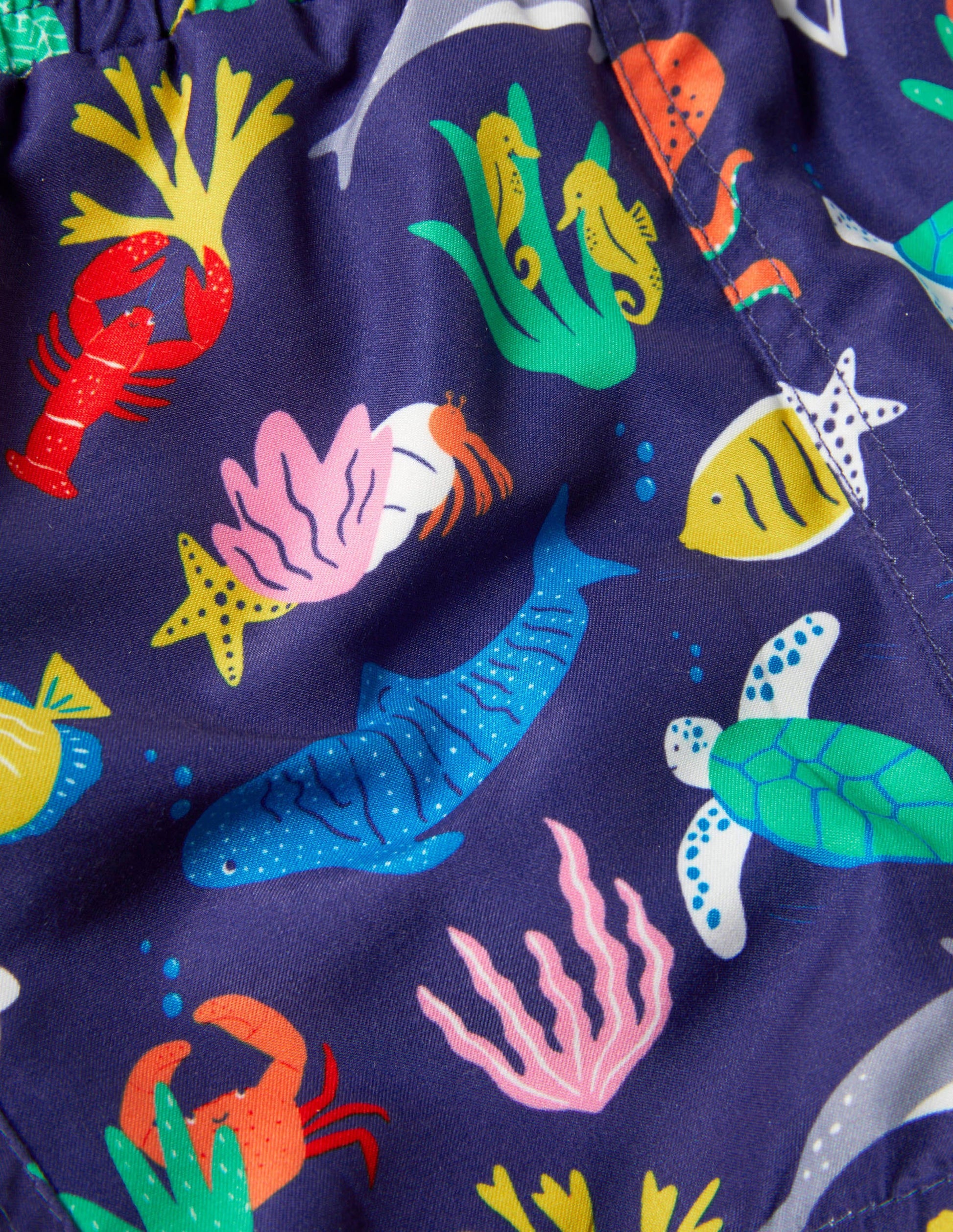 Swim Shorts-Starboard Blue Under The Sea-3