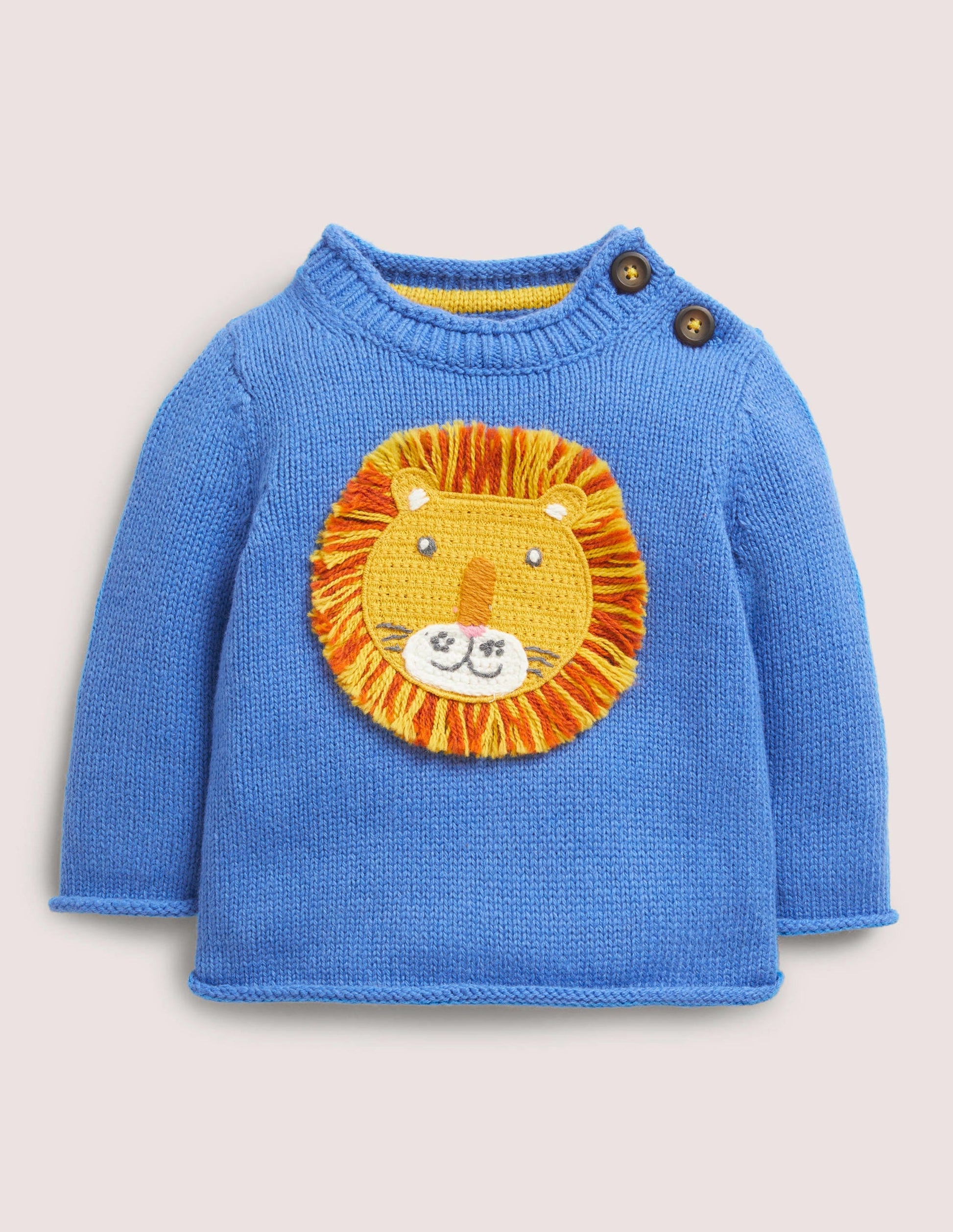 Fun Jumper-Elizabethan Blue Lion-1