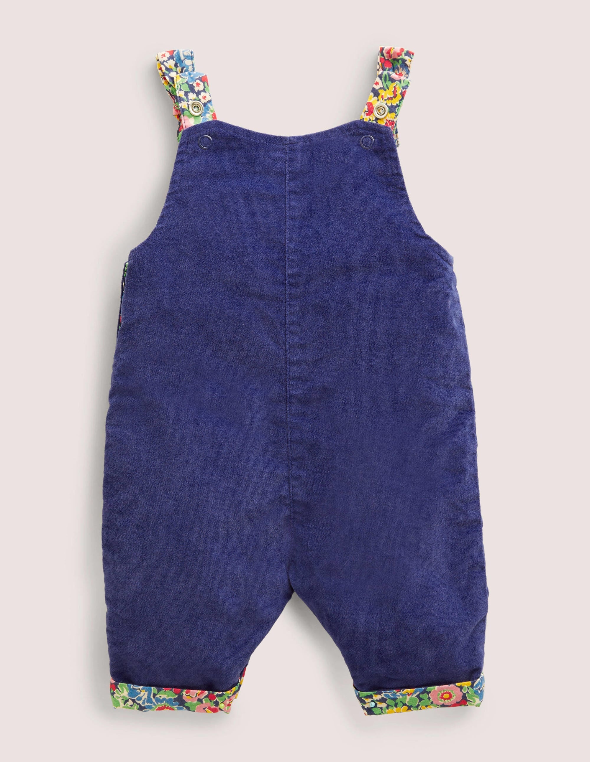 Velvet Dungaree-Starboard Blue Robins - Image 2