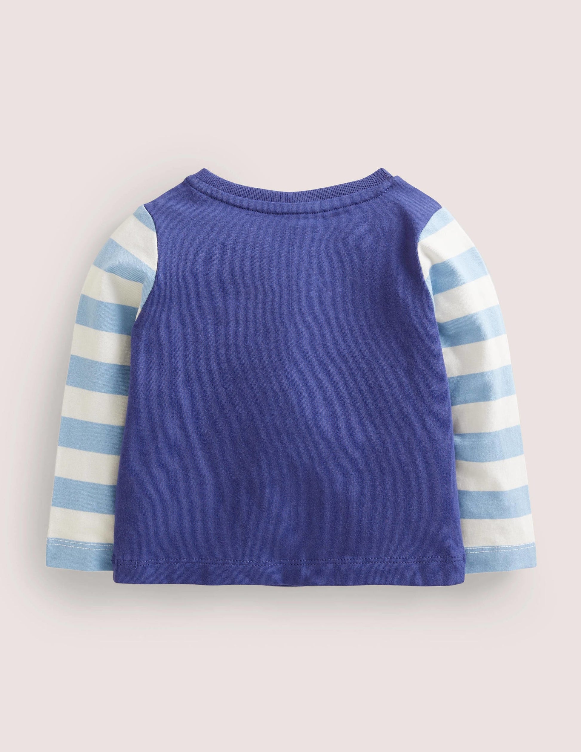 Hugging Logo T-Shirt-Starboard Blue Polar Bear-2