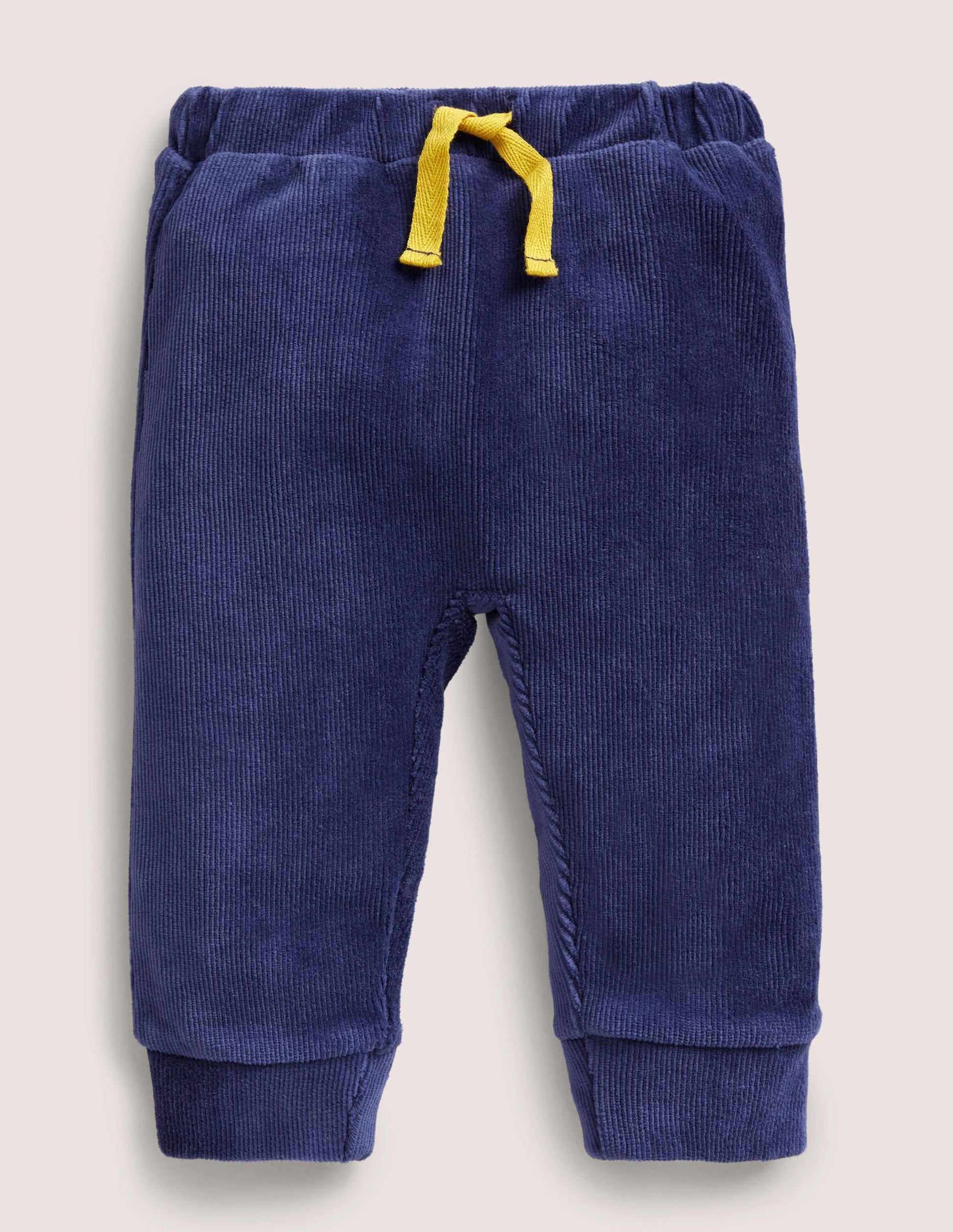 Jersey Cord Leggings-Starboard Blue-1