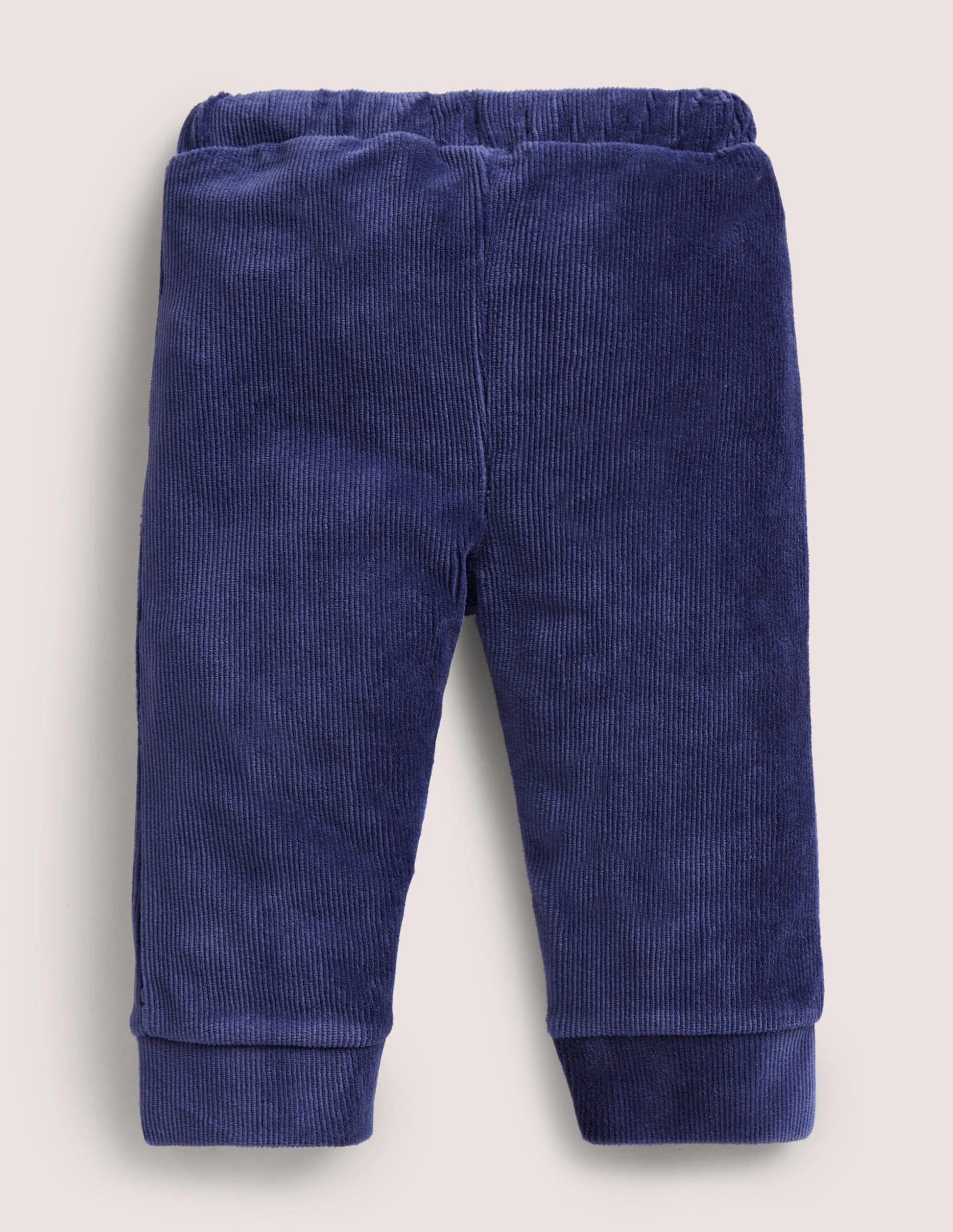Jersey Cord Leggings-Starboard Blue-2