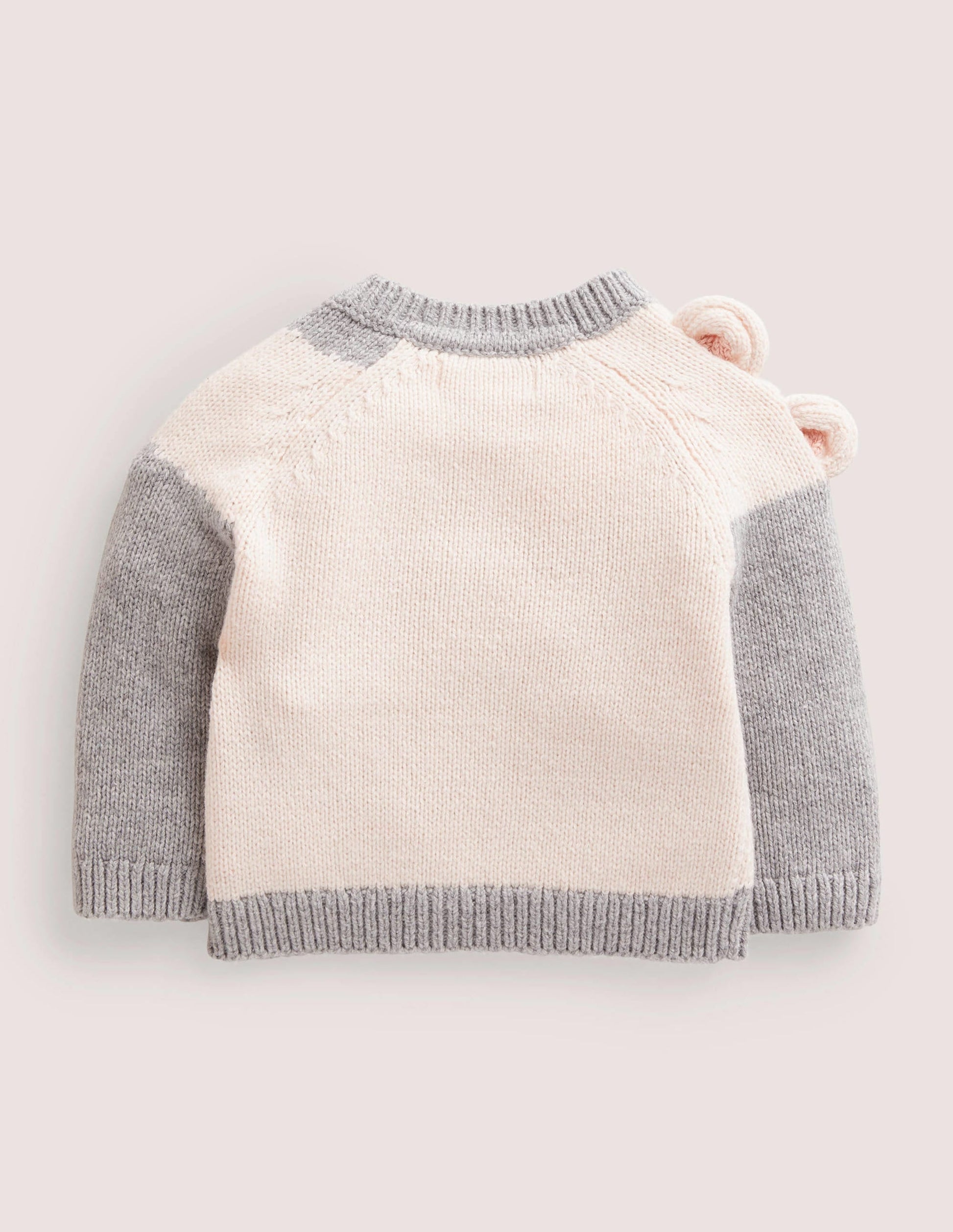 Cosy Fun Jumper-Grey Marl Polar Bear-2