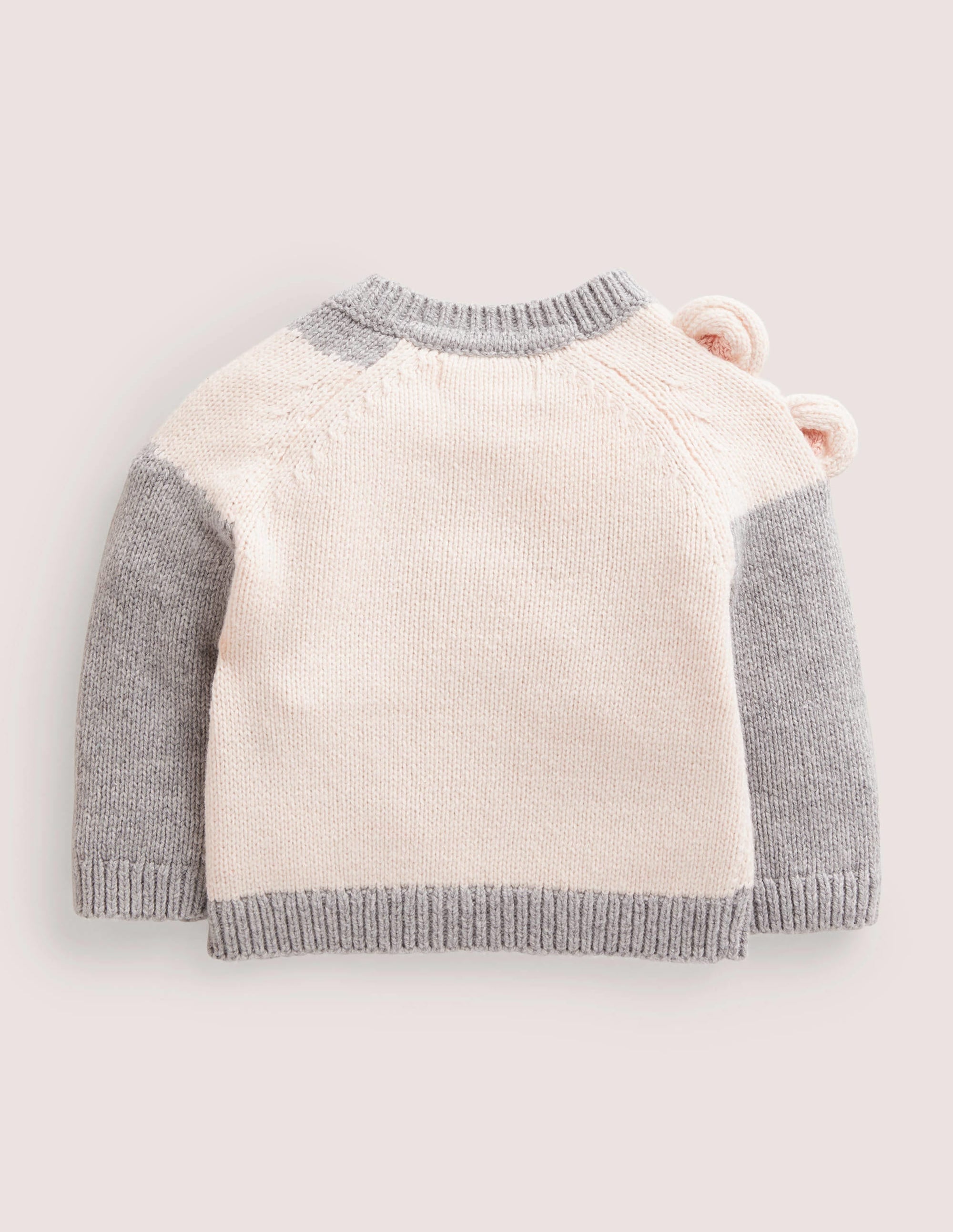 Cosy Fun Jumper-Grey Marl Polar Bear - Image 2
