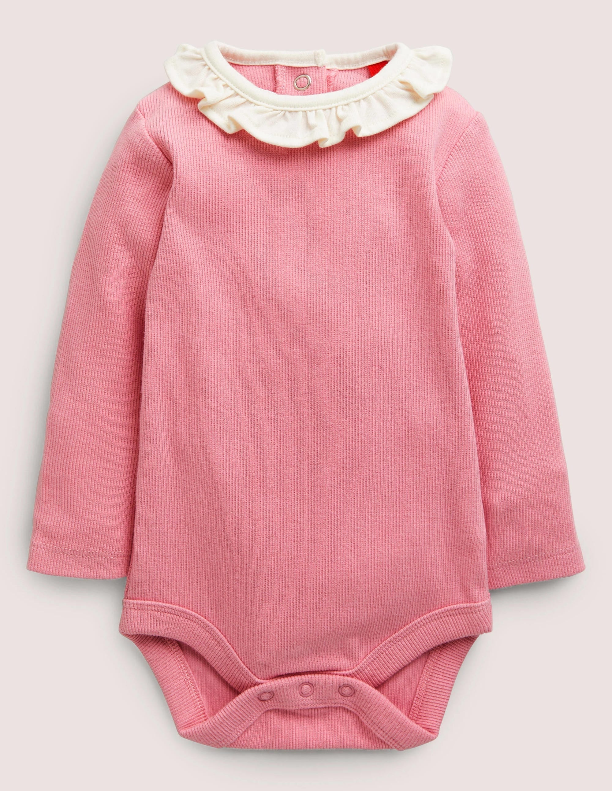 Ribbed Collared Body-Formica Pink - Image 1
