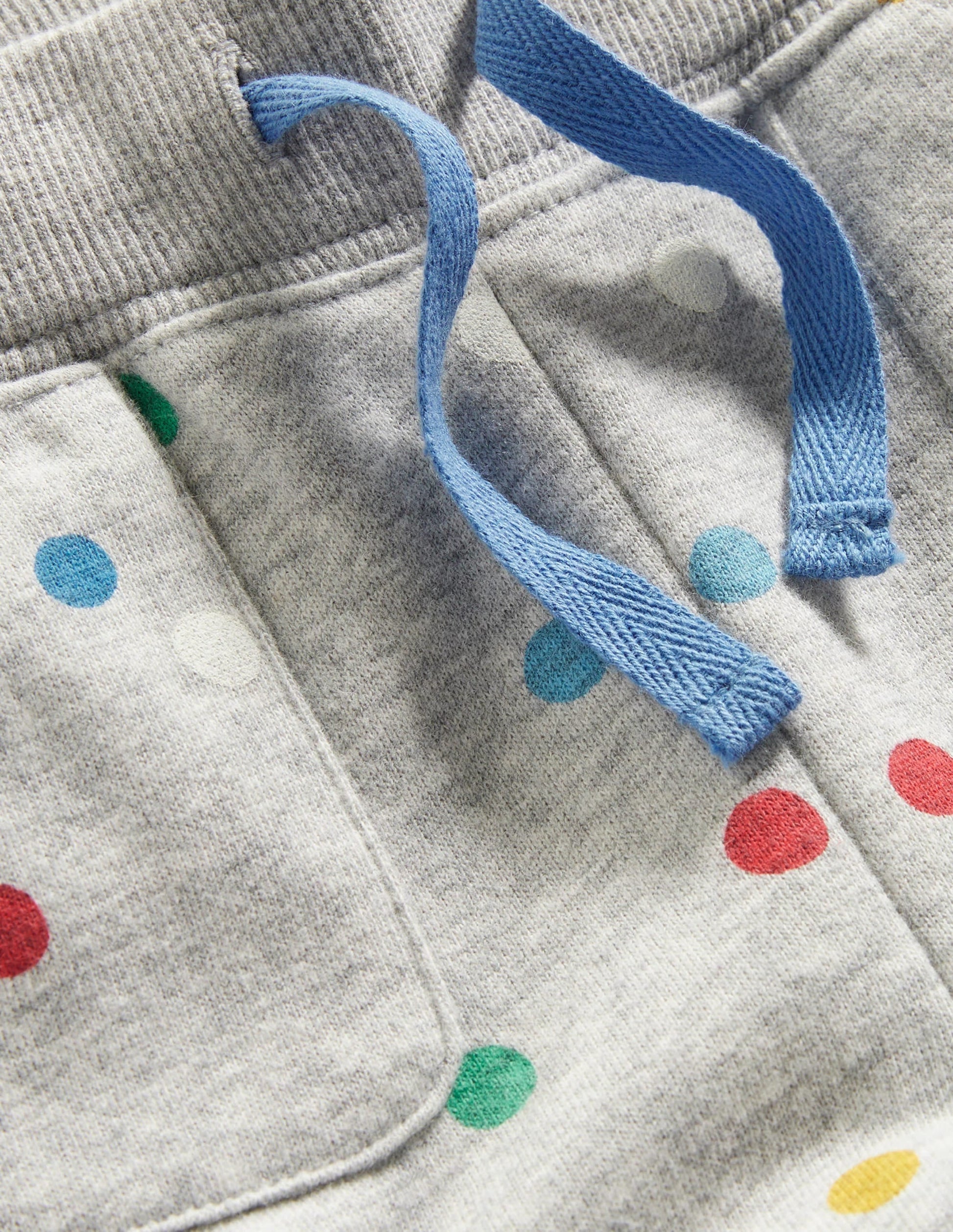 Cosy Jersey Bottoms-Grey Marl Painted Spot-3