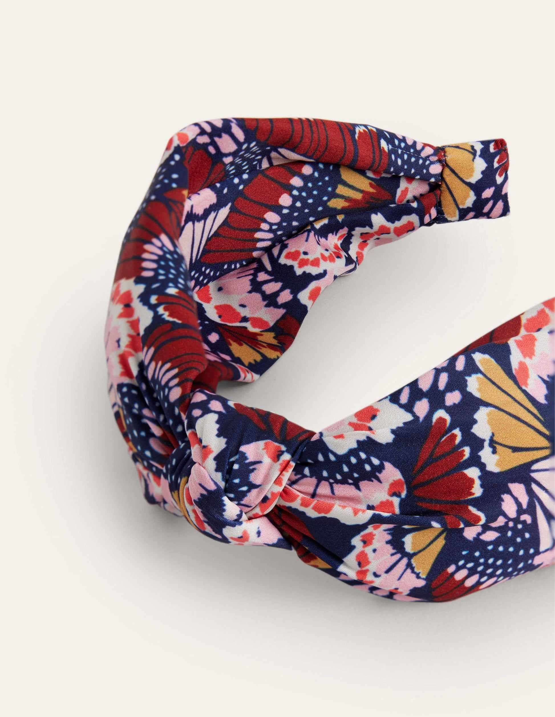 Knotted Headband-Multi, Petal Stamp-2