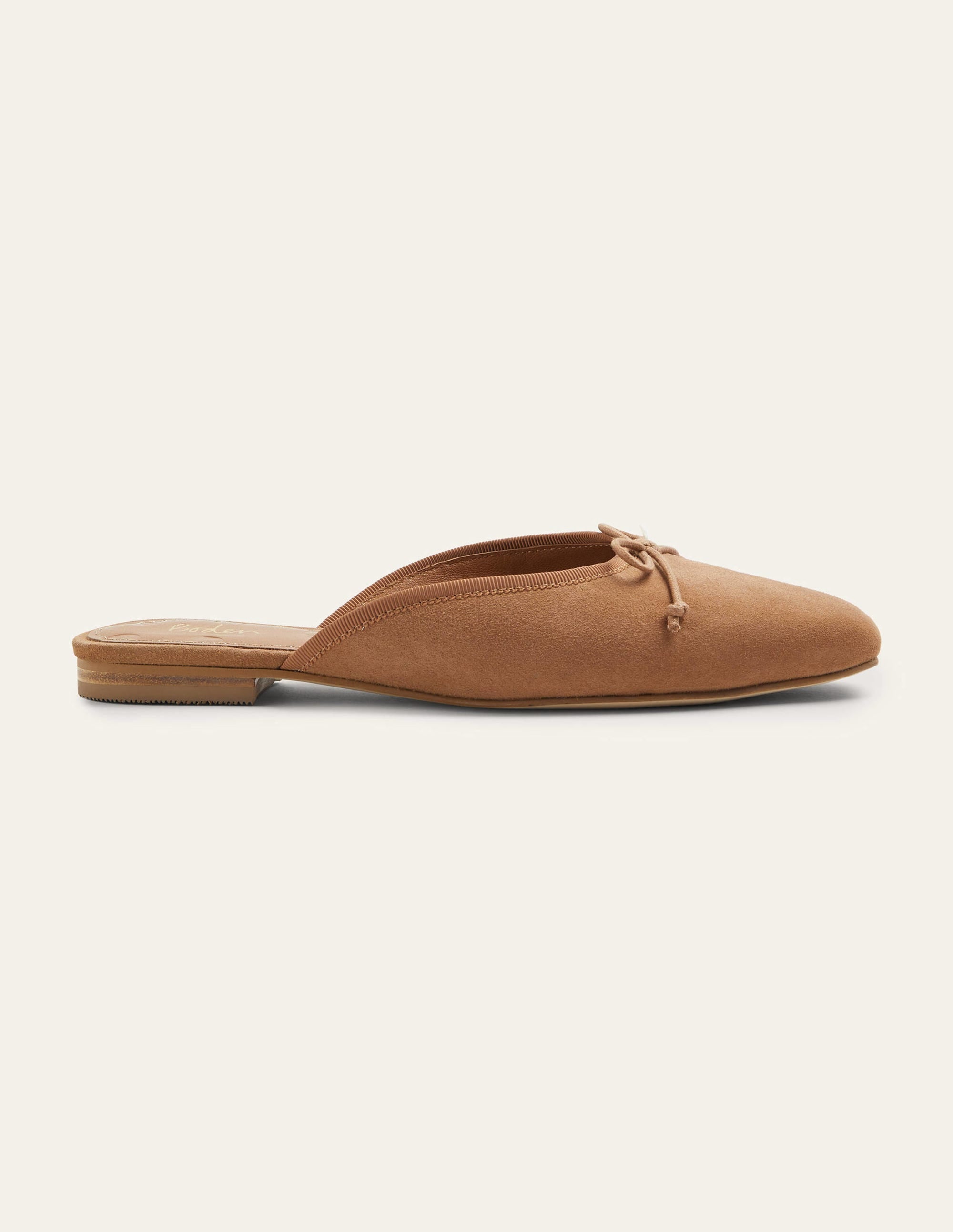Mule Ballet Pump-Tan - Image 2