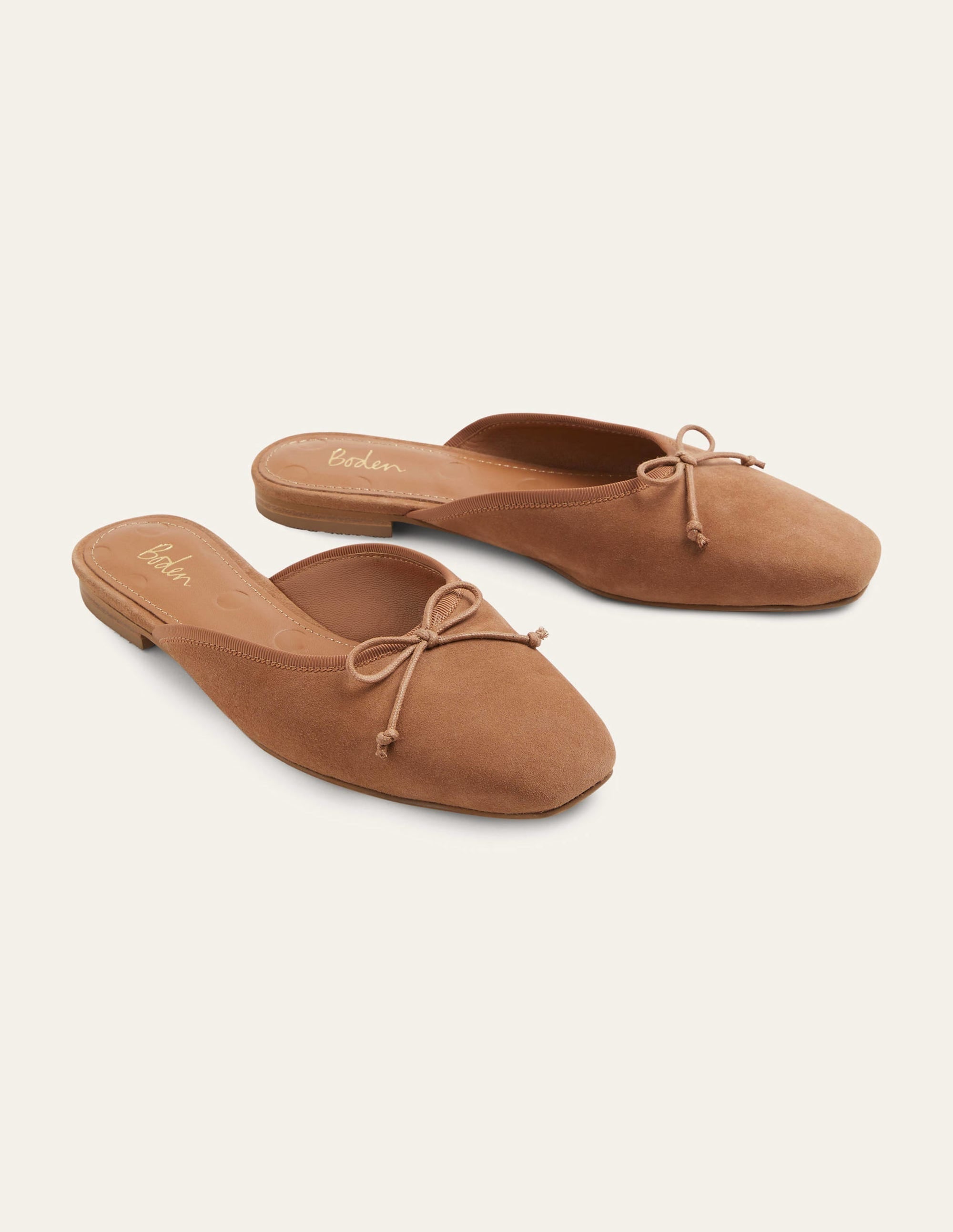 Mule Ballet Pump-Tan - Image 4