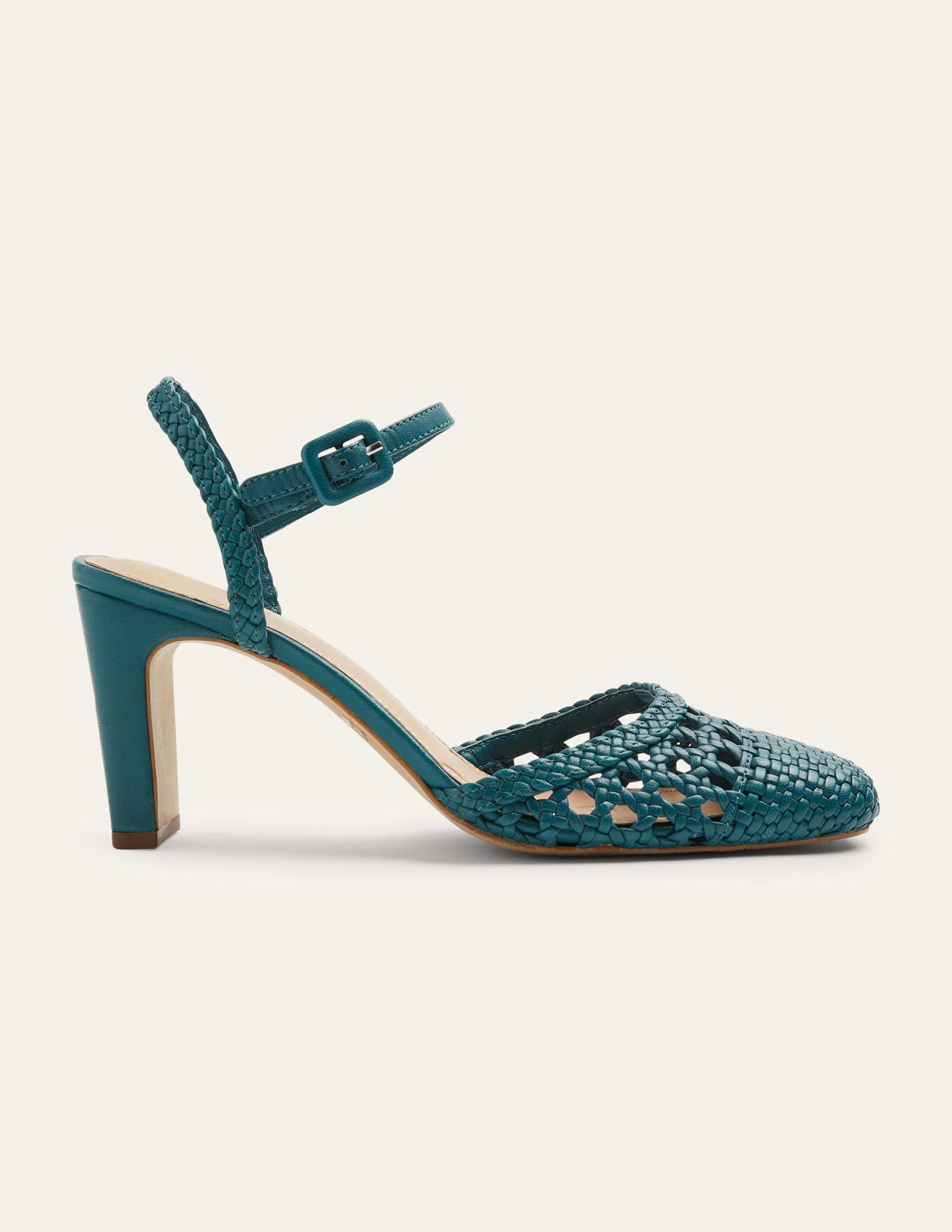 Ellie Woven Leather Courts-Chesapeake Bay - Image 5