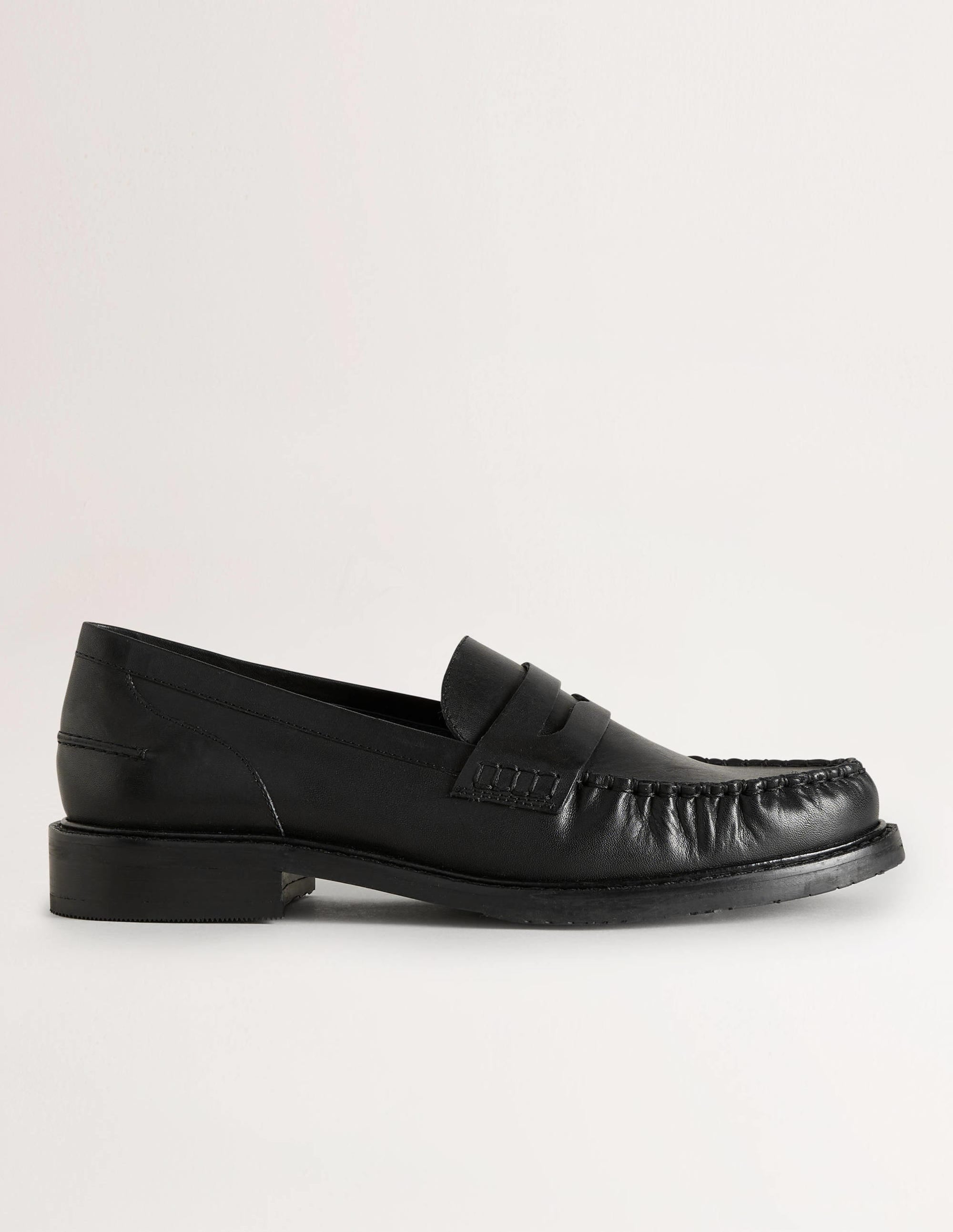 Classic Moccasin Loafers-Black - Image 2