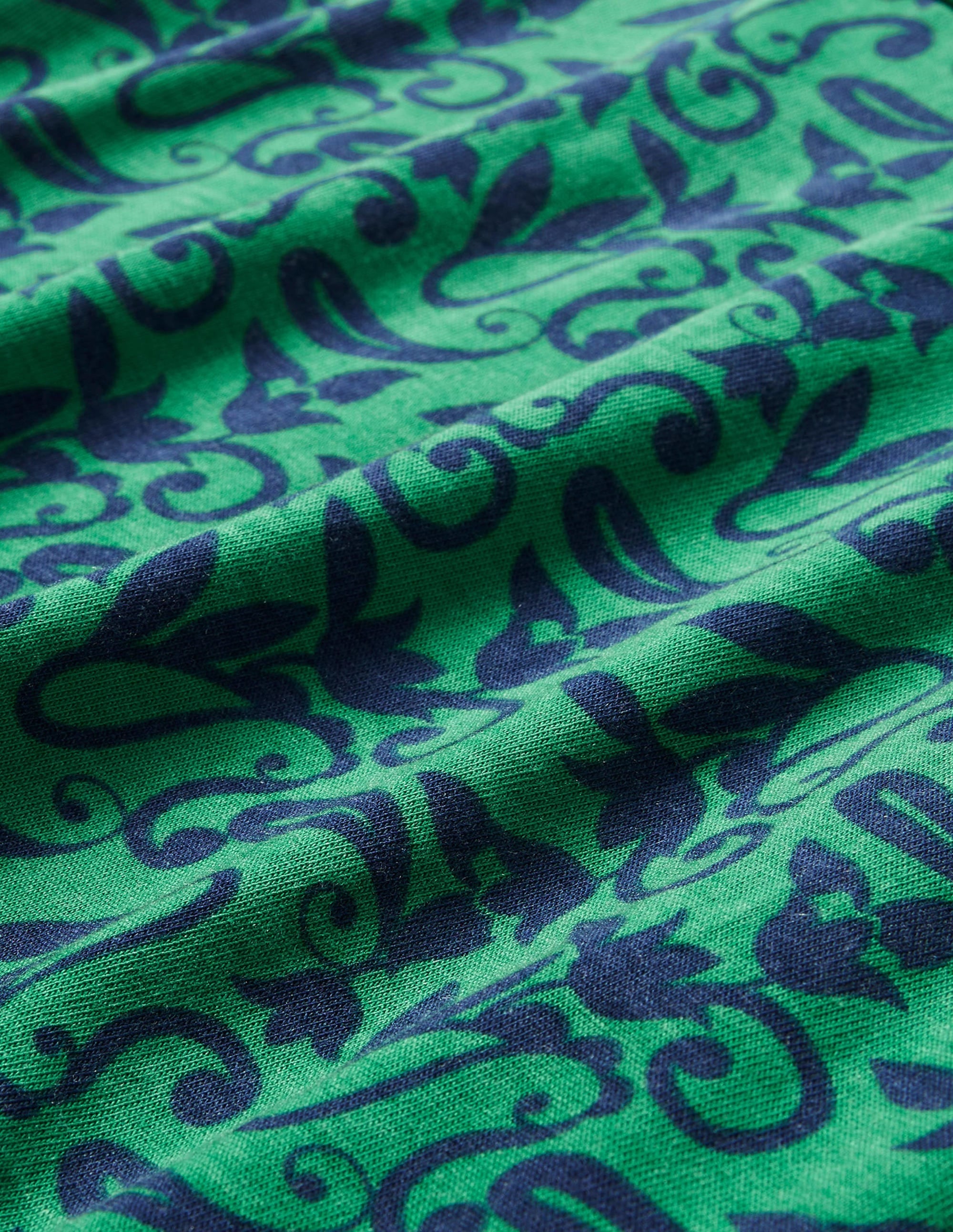 Square Neck Jersey Midi Dress-Shady Glade Paisley Meadow - Image 11