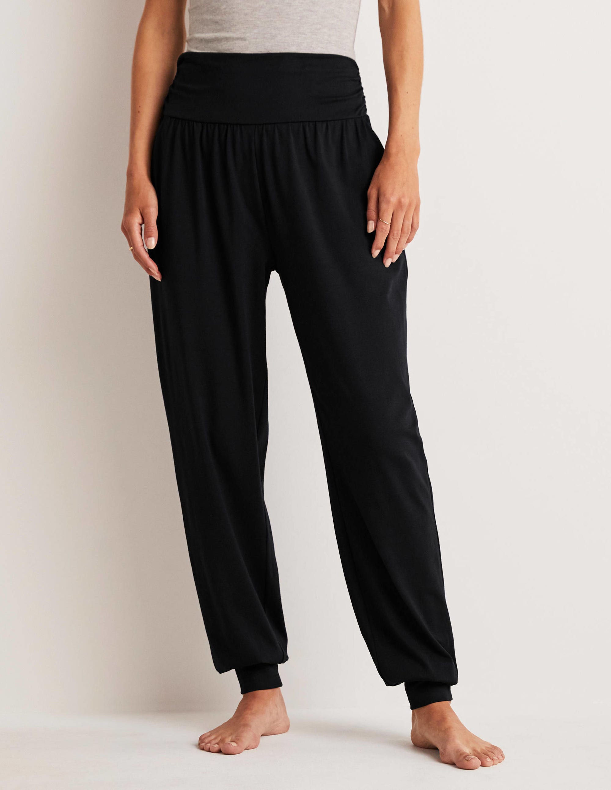 Hareem Jersey Joggers-Black - Image 5