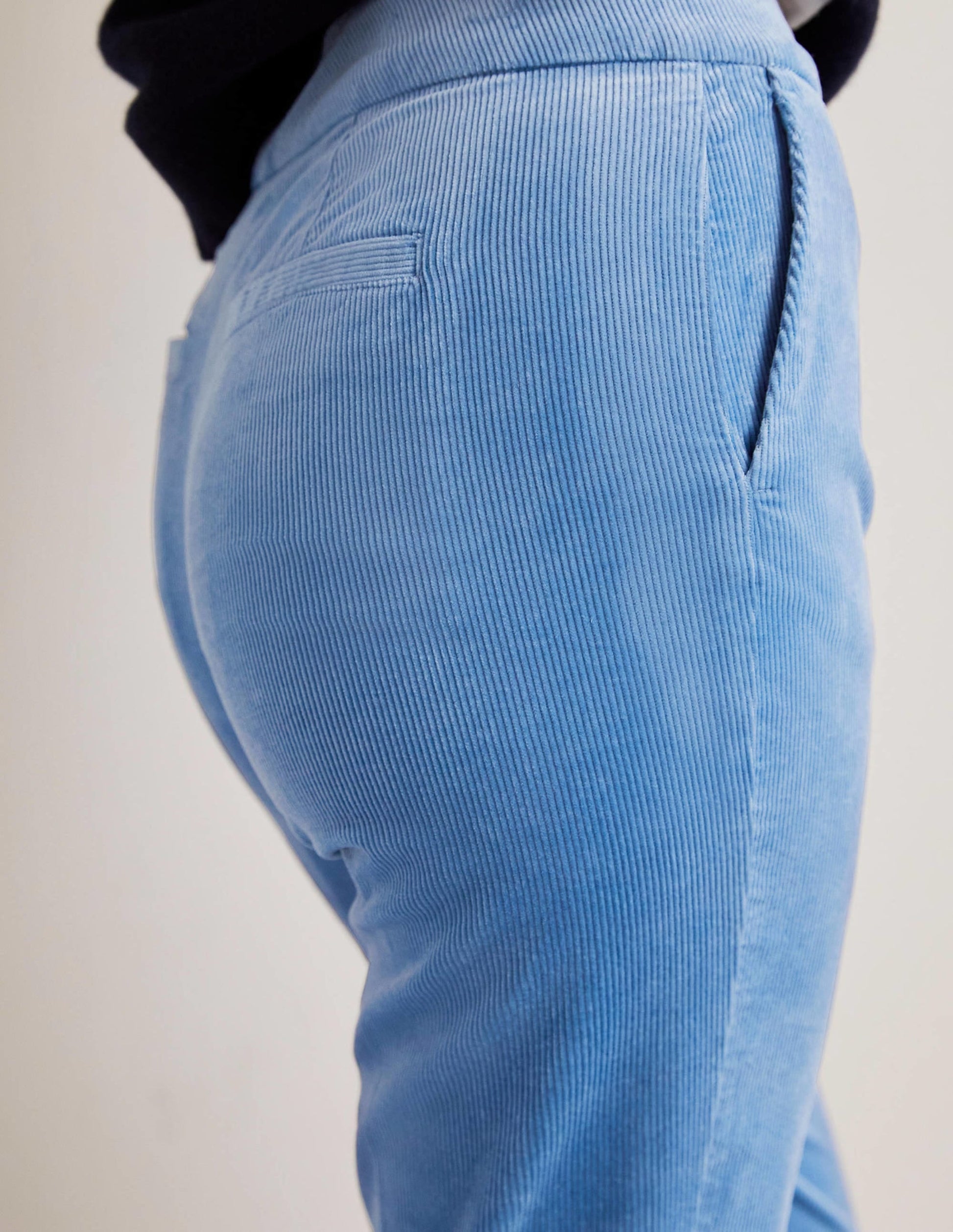 Classic Tapered Trousers-Riviera Blue-2