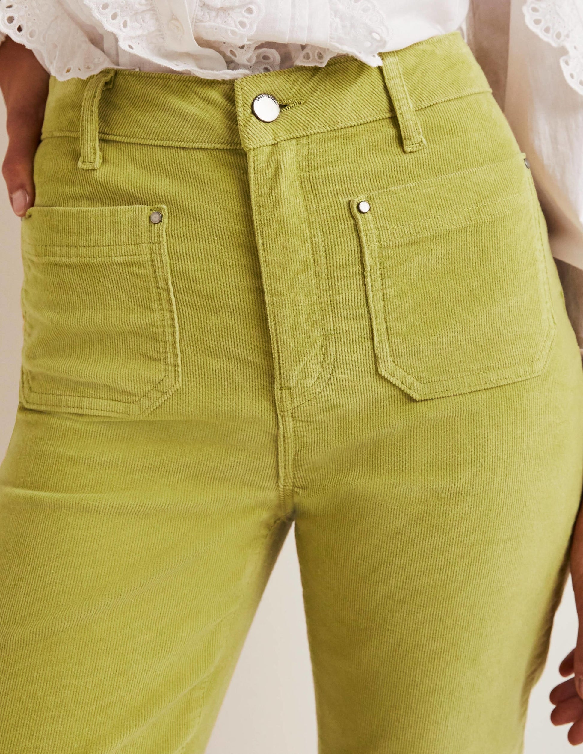 Straight Leg Corduroy Jeans-Cedar-2