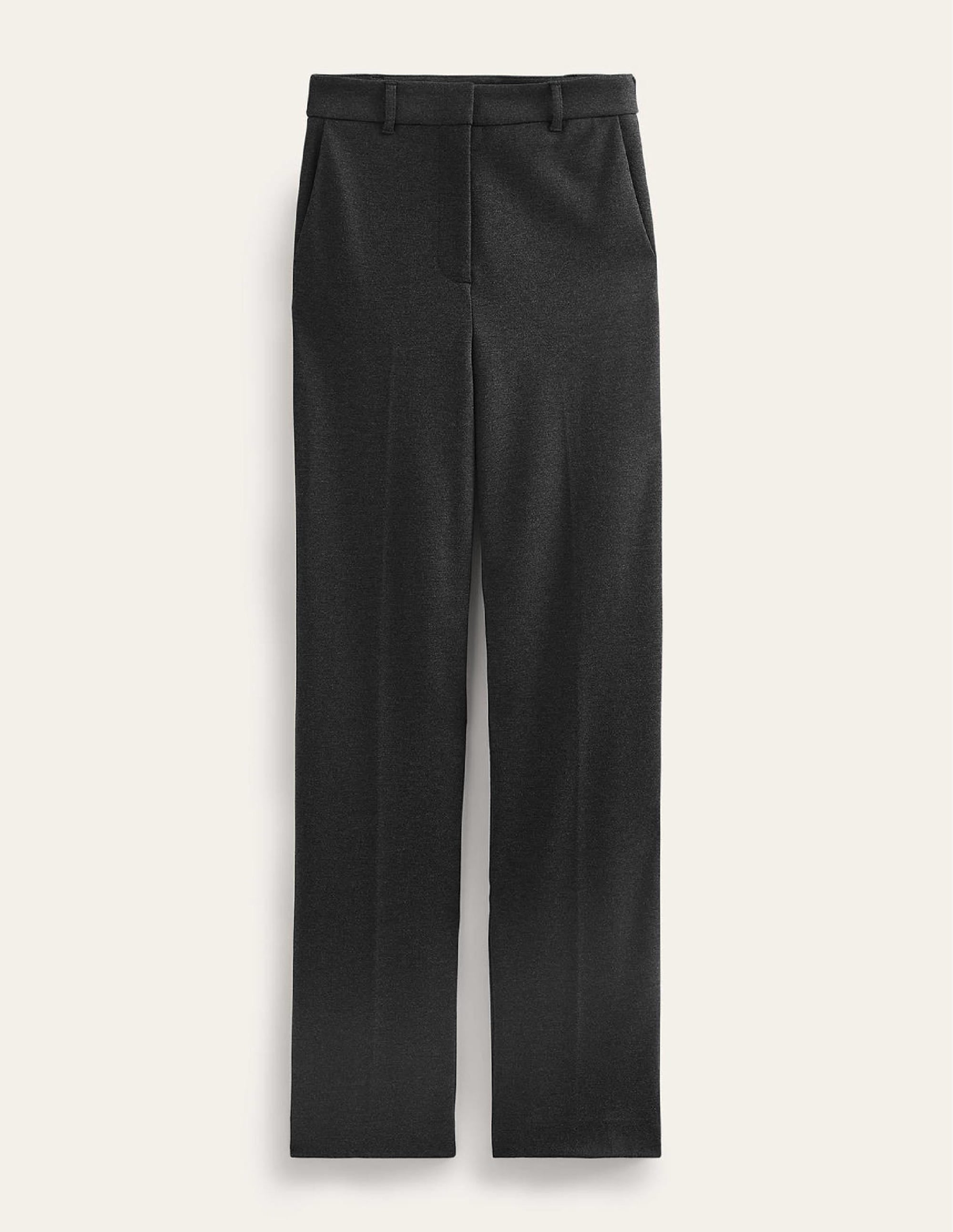 Pimlico Ponte Trousers-Charcoal Marl - Image 6