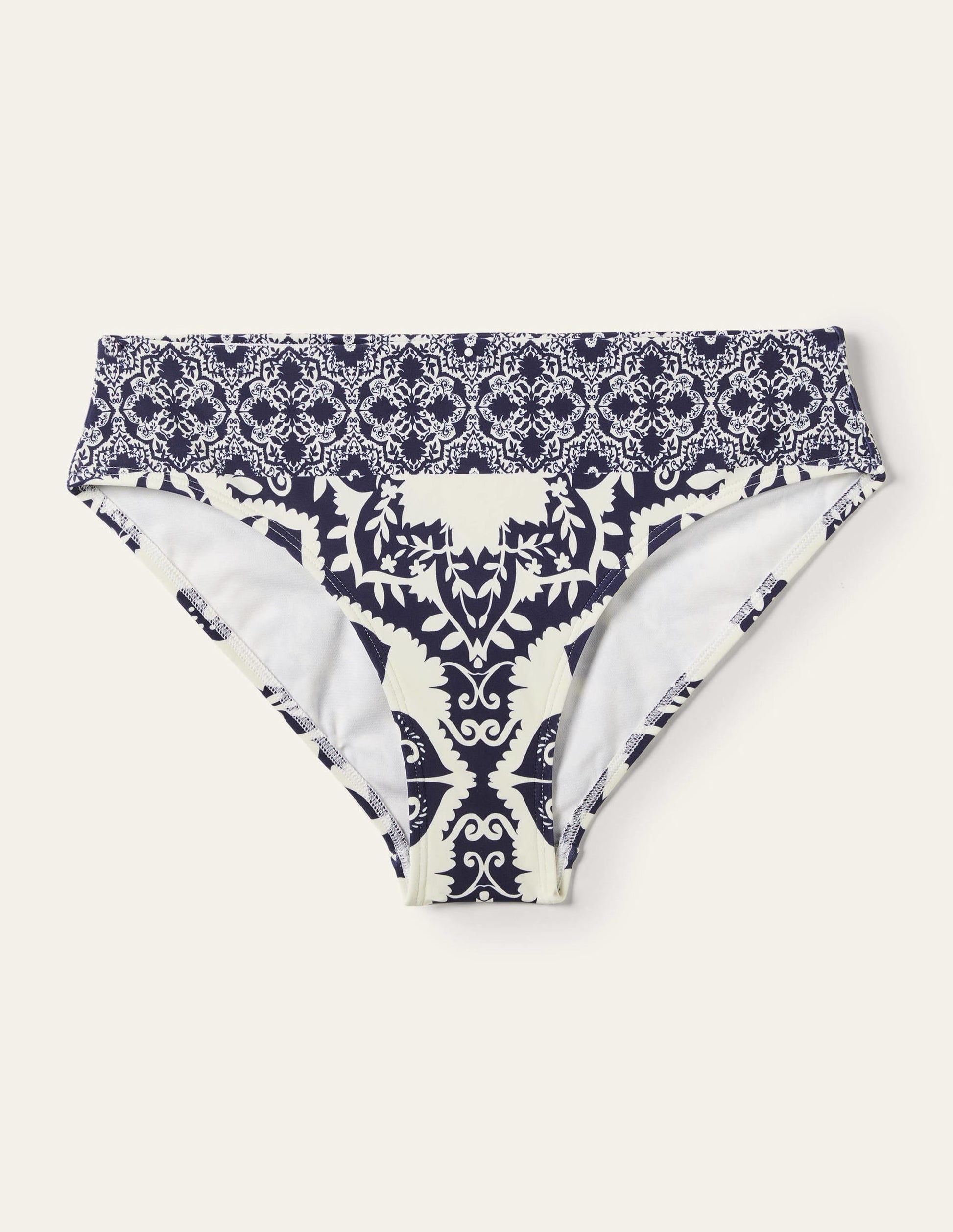 Porto Bikini Bottoms-French Navy, Bloomsbury Mono-9