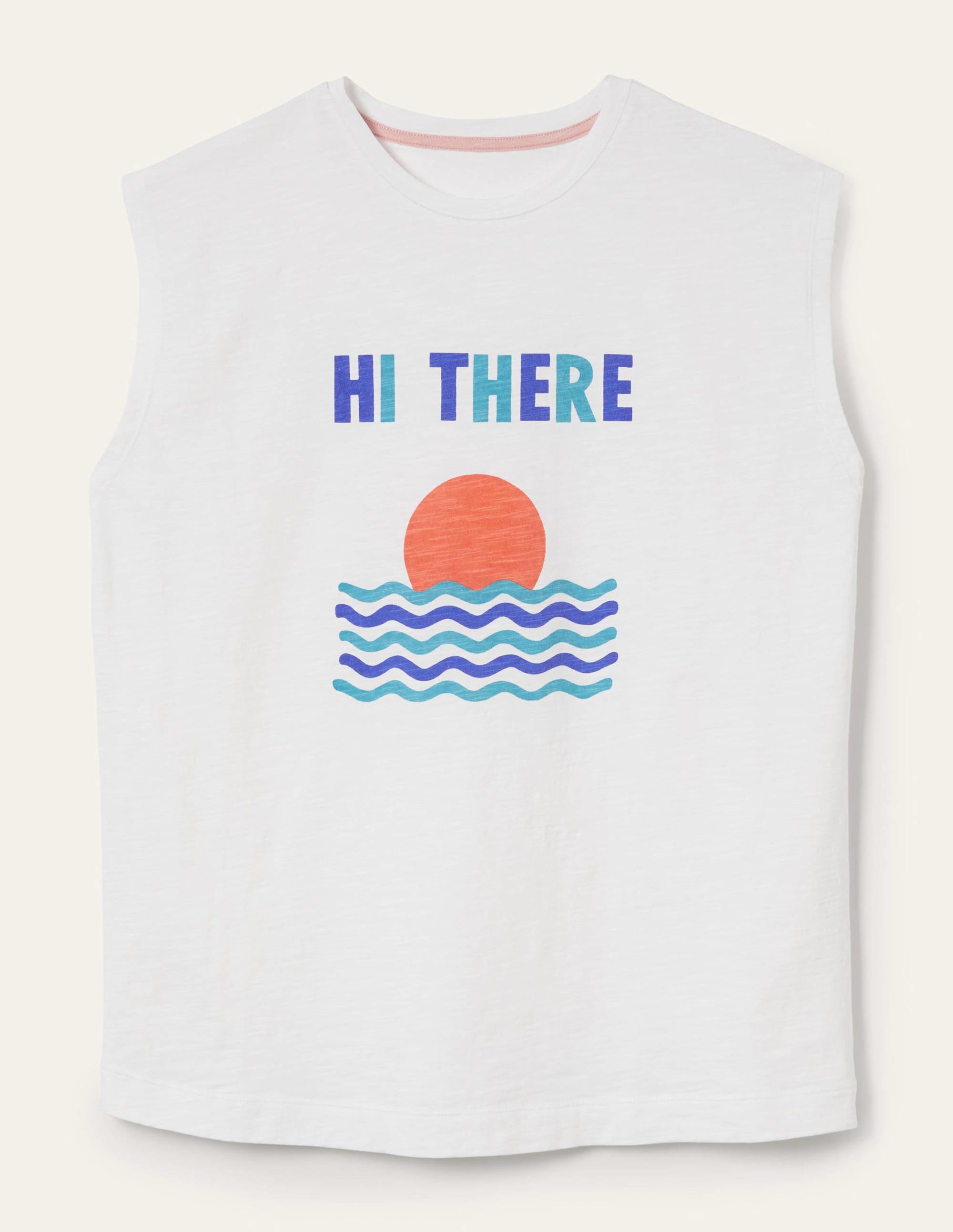 Grown On Sleeve Cotton T-shirt-White - Image 9