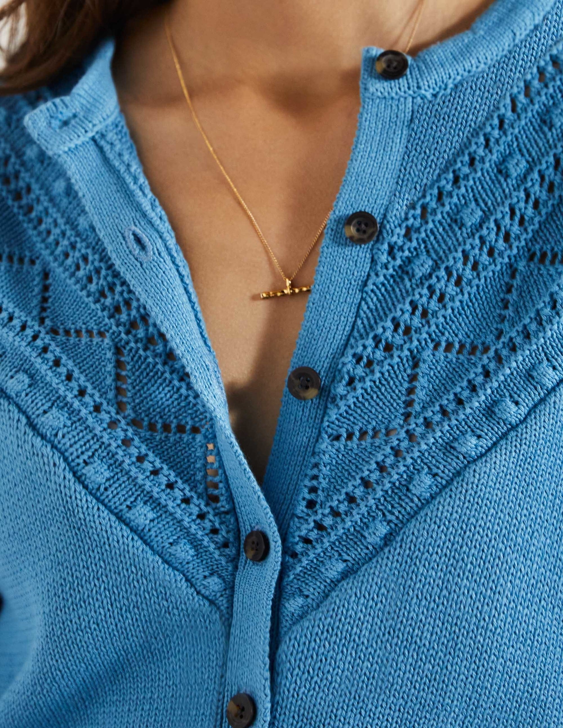 Wide Sleeve Crochet Cardigan-Mountain Spring-2