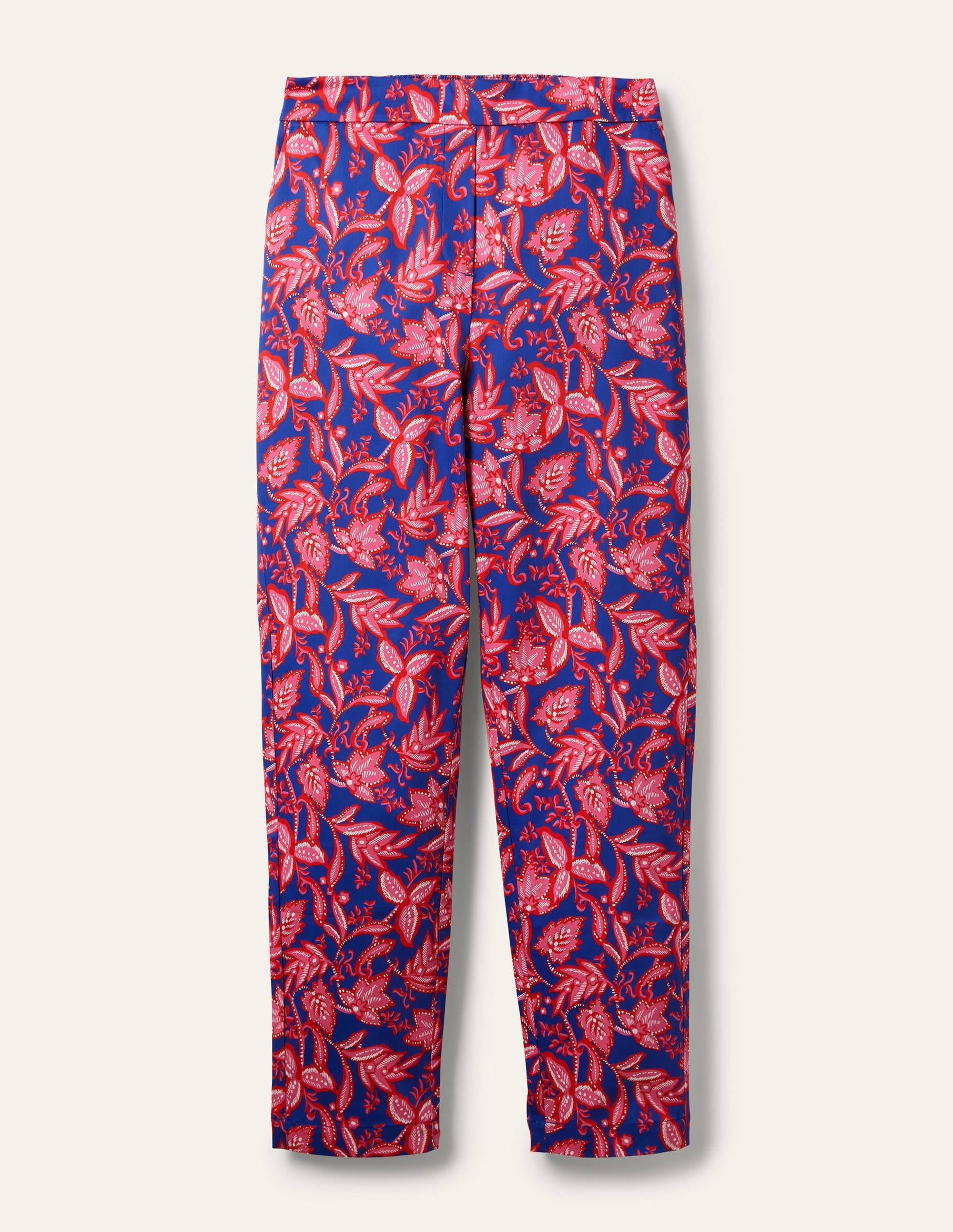 Pull On Trousers-Strawberry Daiquiri, Flora - Image 5