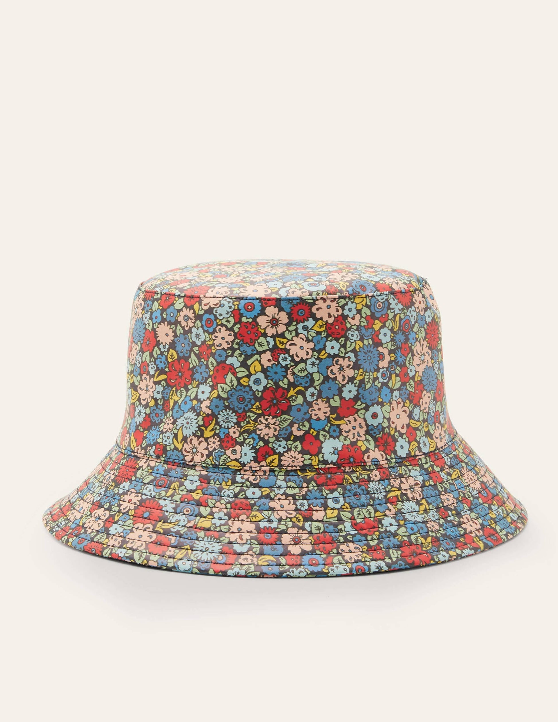 Waterproof Bucket Hat-French Navy, Floret Cluster-1