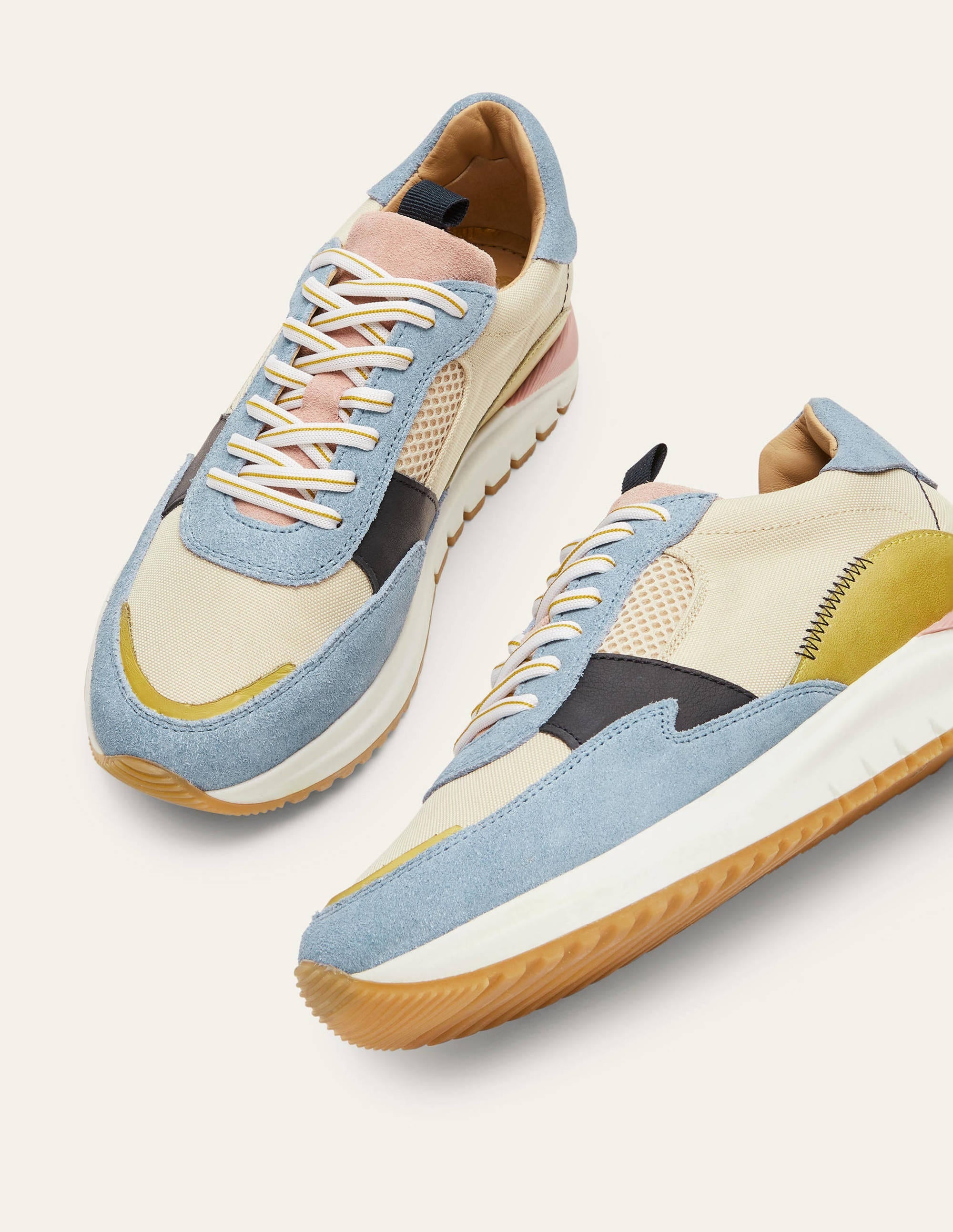 Colourblock Trainers-Dawn Sky - Image 3