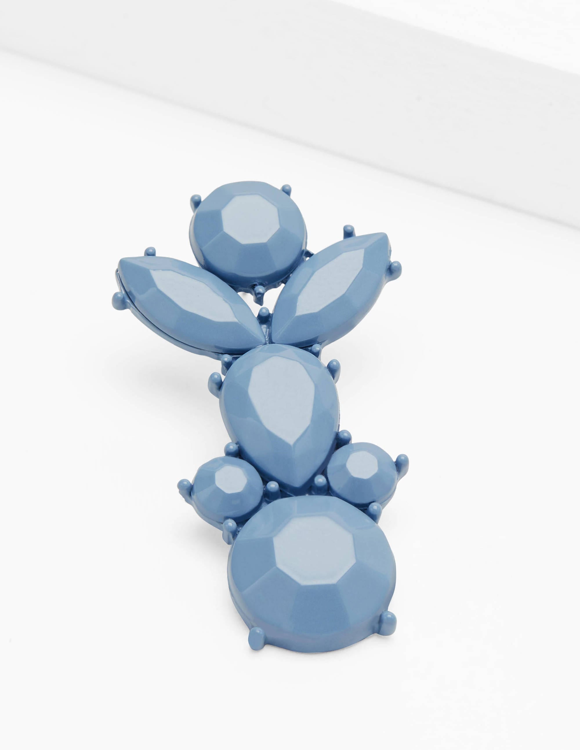Jewel Earrings-Dusty Blue - Image 2