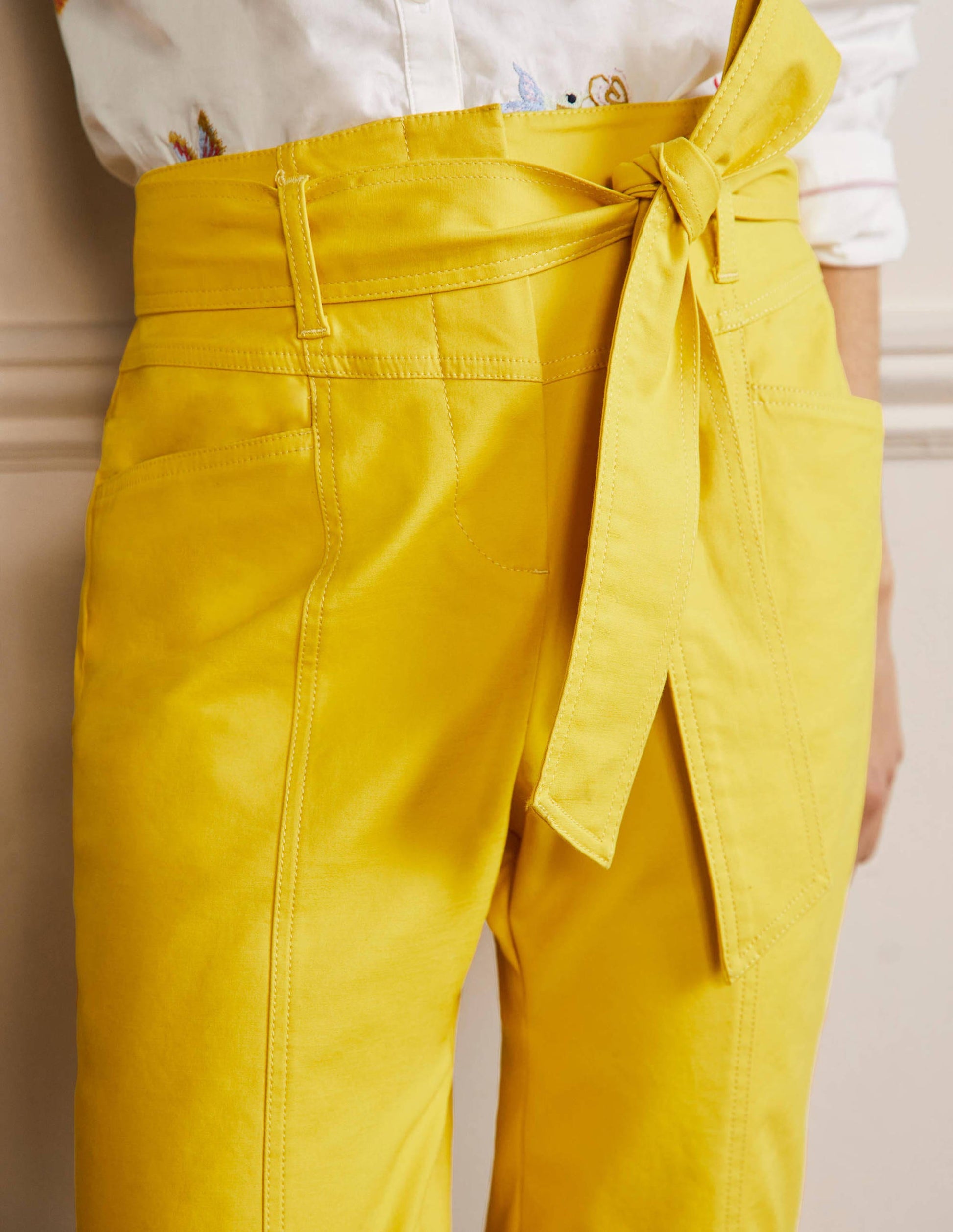 Tailored Tie Waist Trouser-Wasp-2