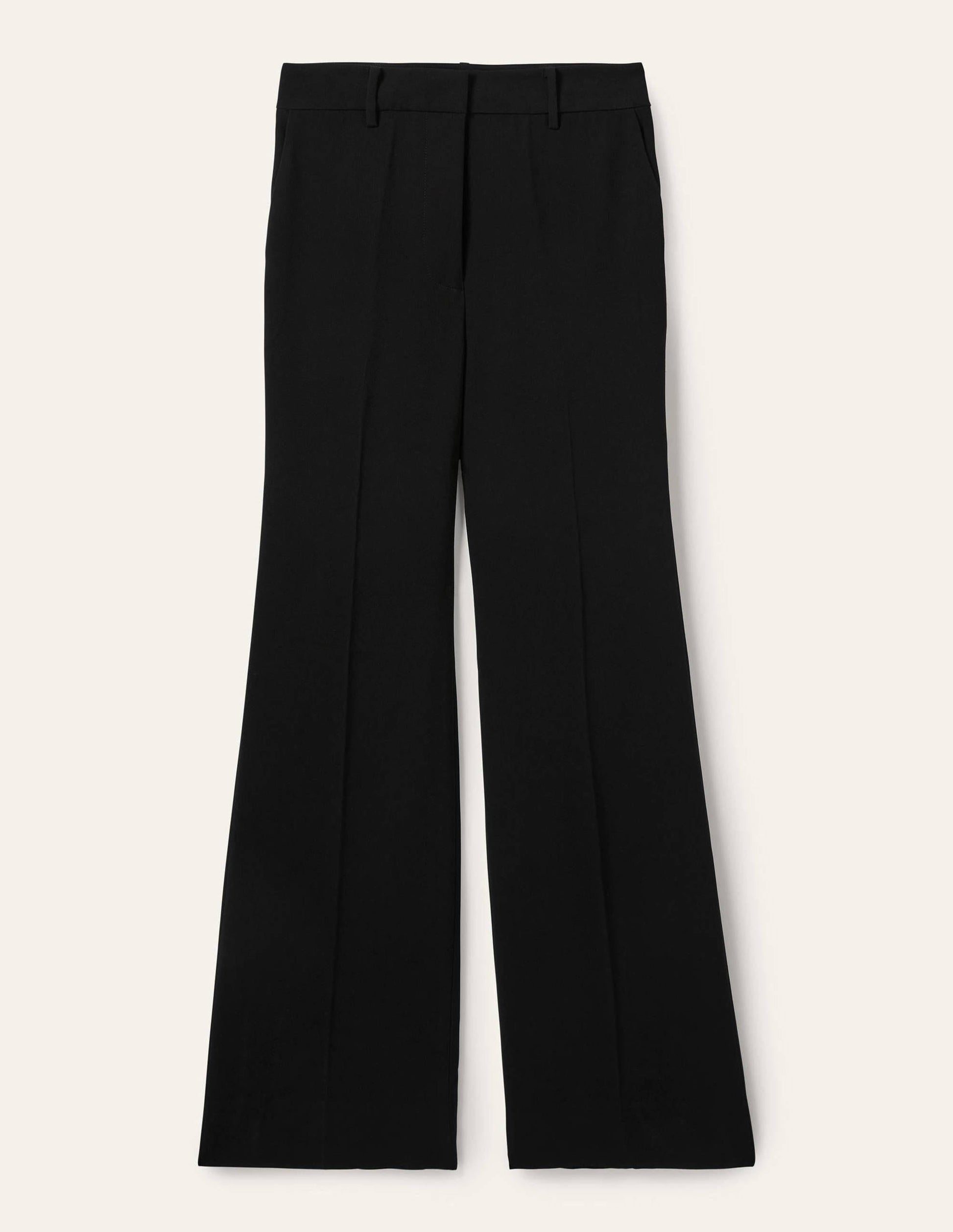 Relaxed Bootcut Trouser-Black-5