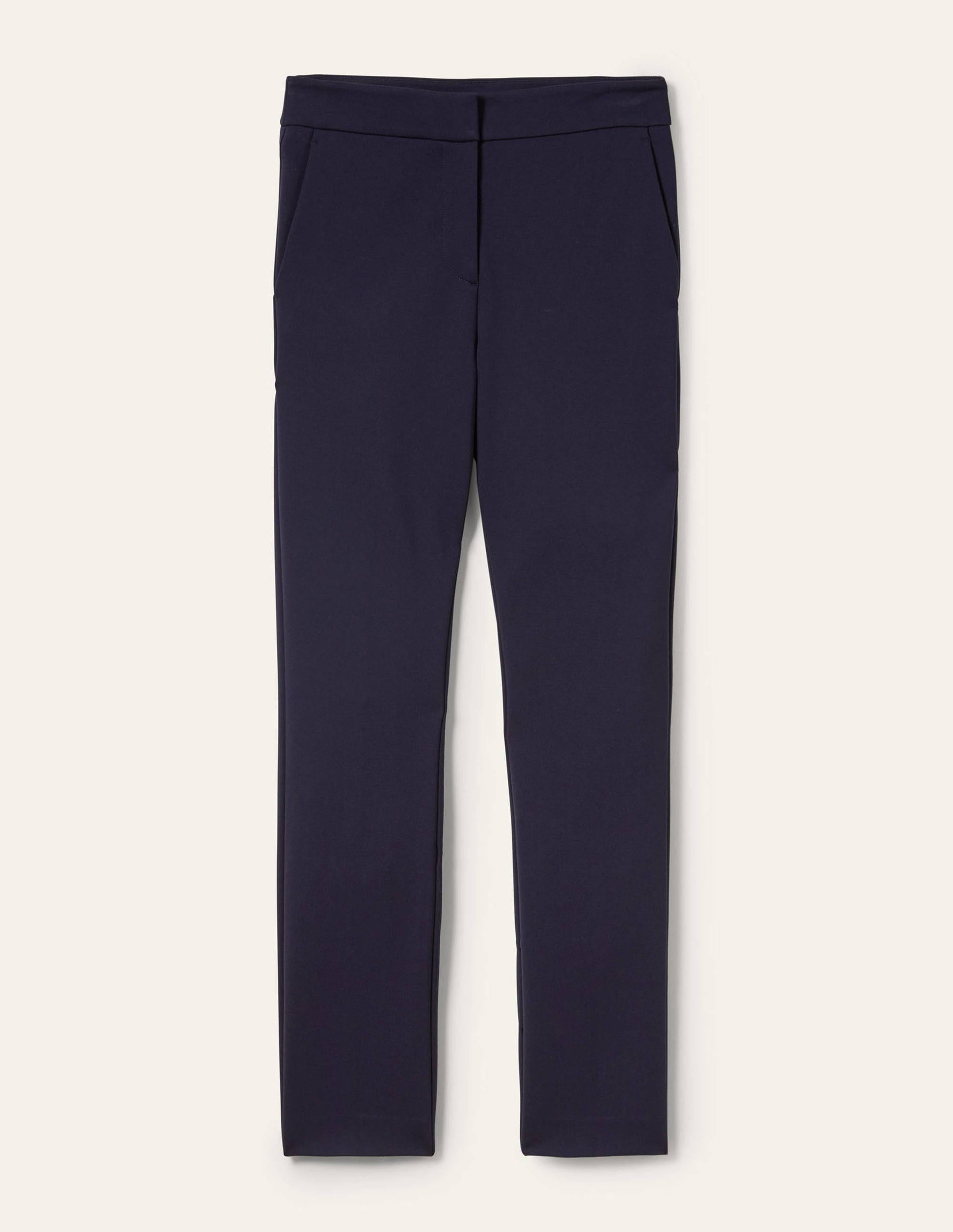 Hampshire 7/8 Ponte Trousers-Navy-6