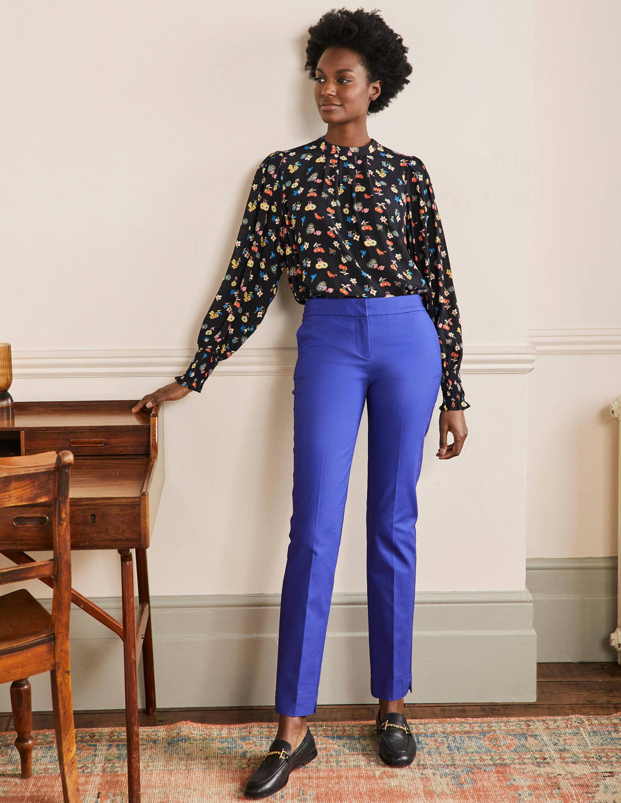 Richmond Trouser-Atlantic Ocean Blue - Image 1