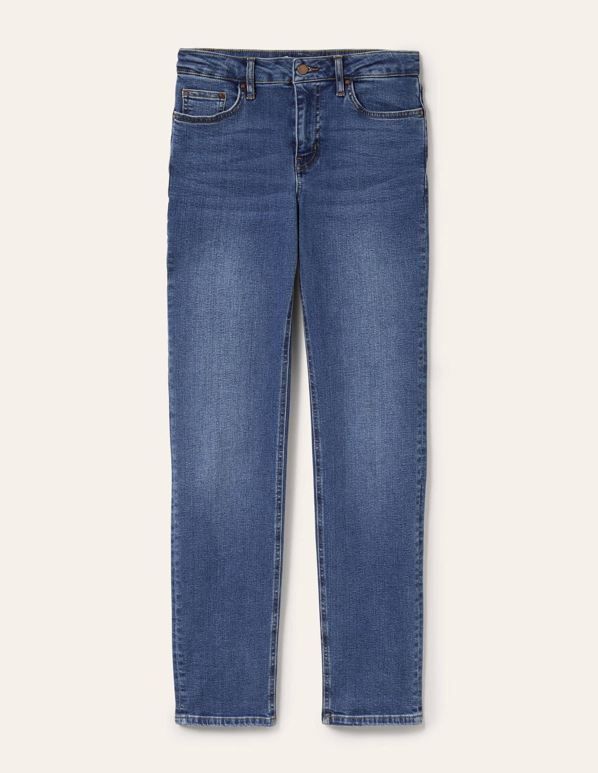 Slim Straight Jeans-Mid Vintage-10