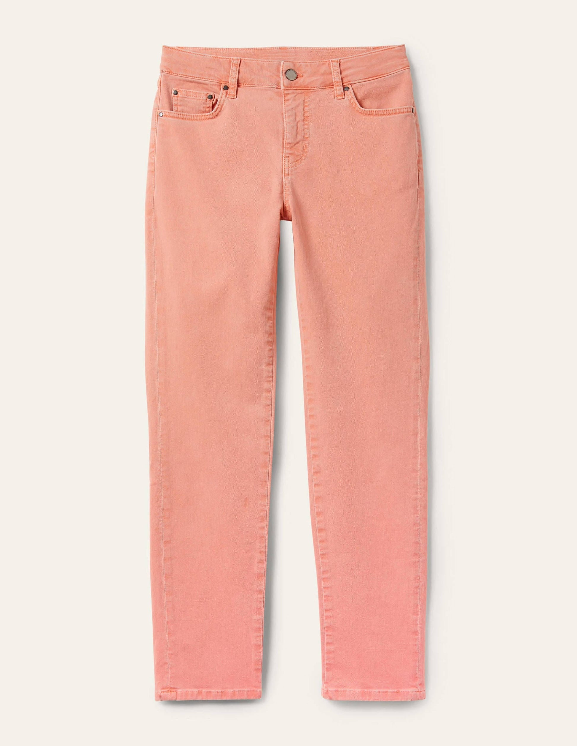 Slim Straight Ankle Skimmers-Burnt Coral-6