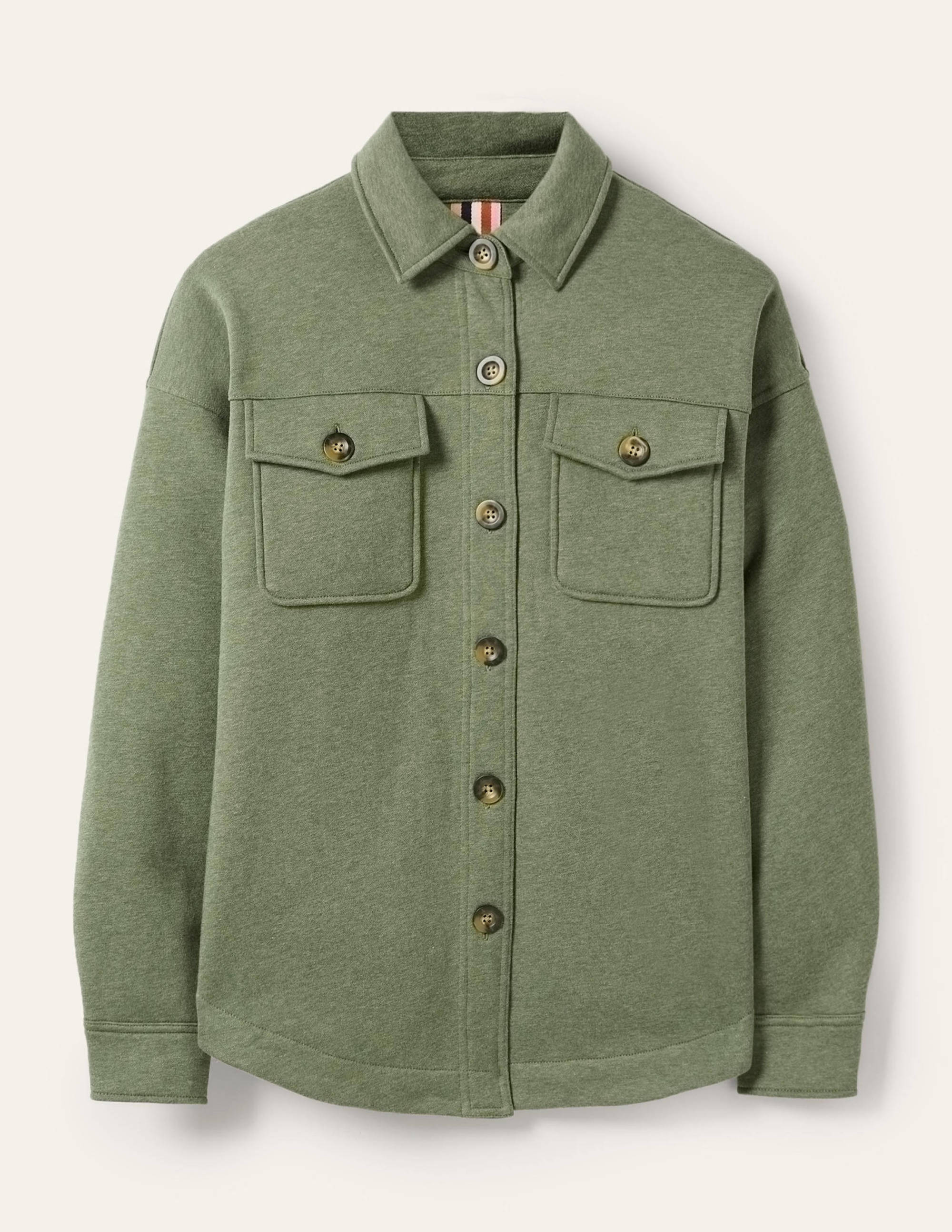 Jersey Shacket-Alder Marl - Image 5