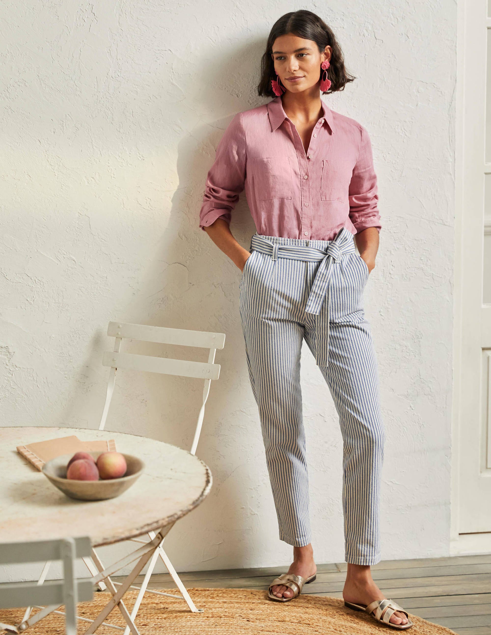 Linen Shirt-Formica Pink - Image 4