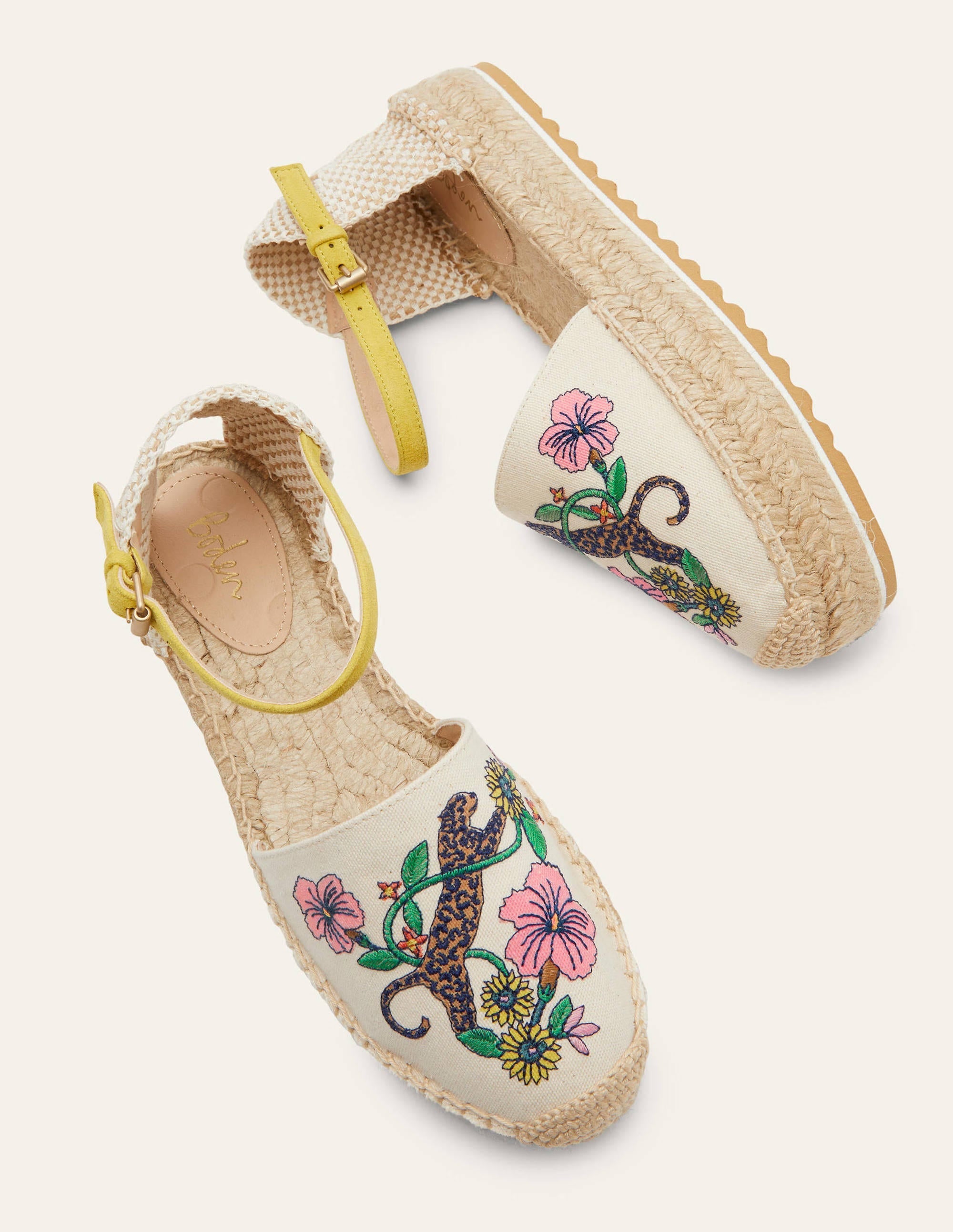 Flatform Espadrilles-Multi, Exotic Paradise - Image 1