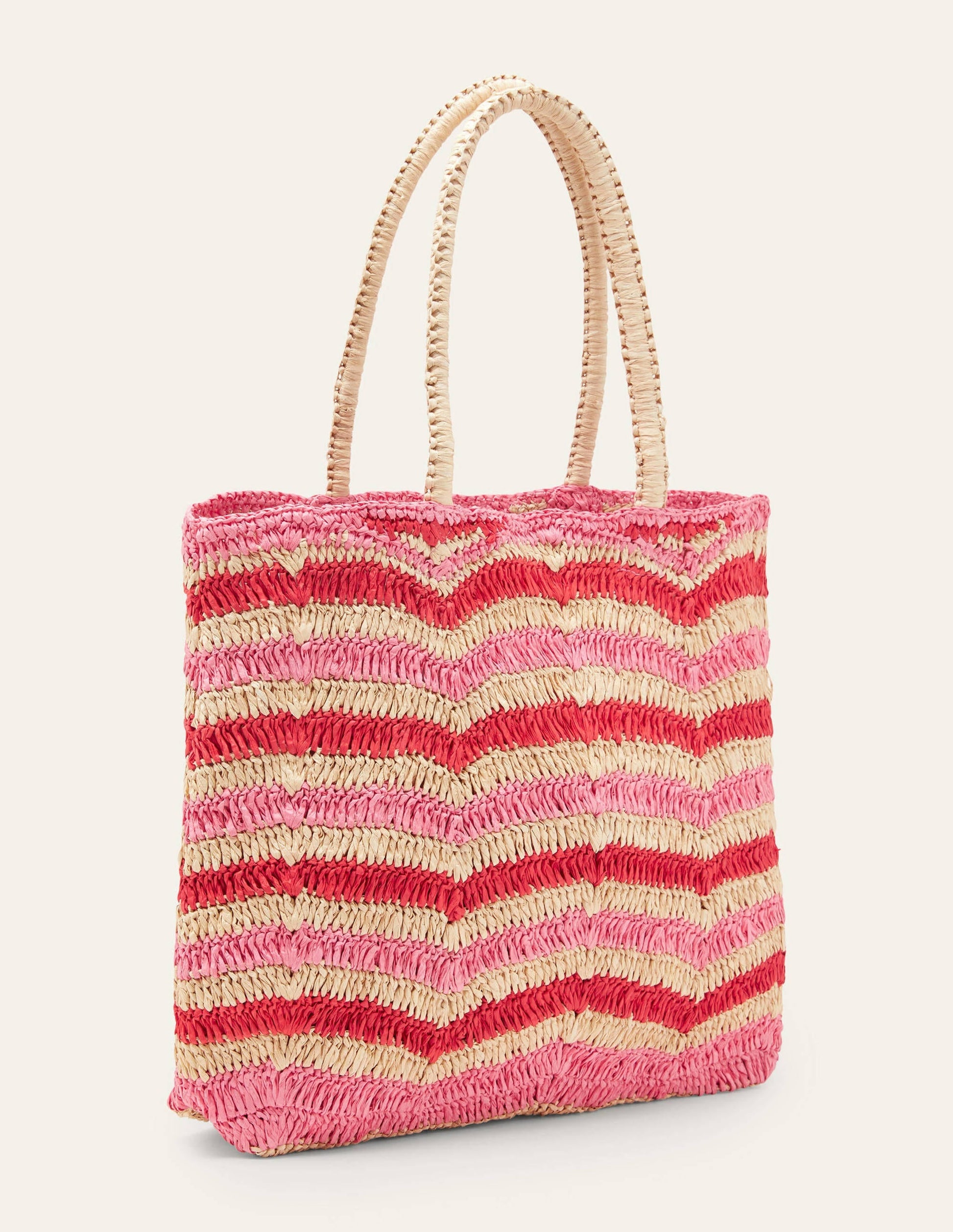 Soft Straw Bag-Zig Zag-3