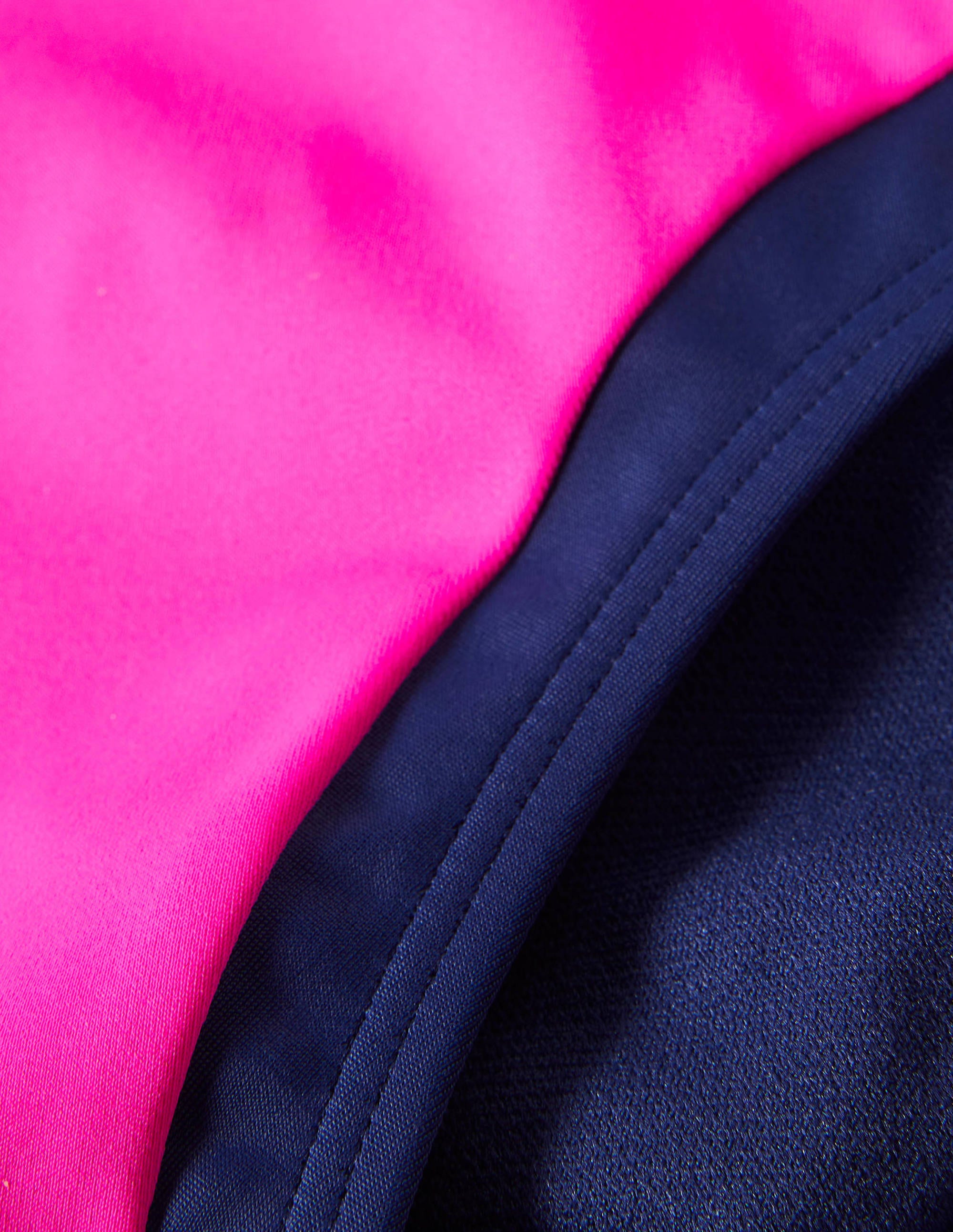Santorini Bikini Bottoms-Neon Pink Colourblock - Image 5