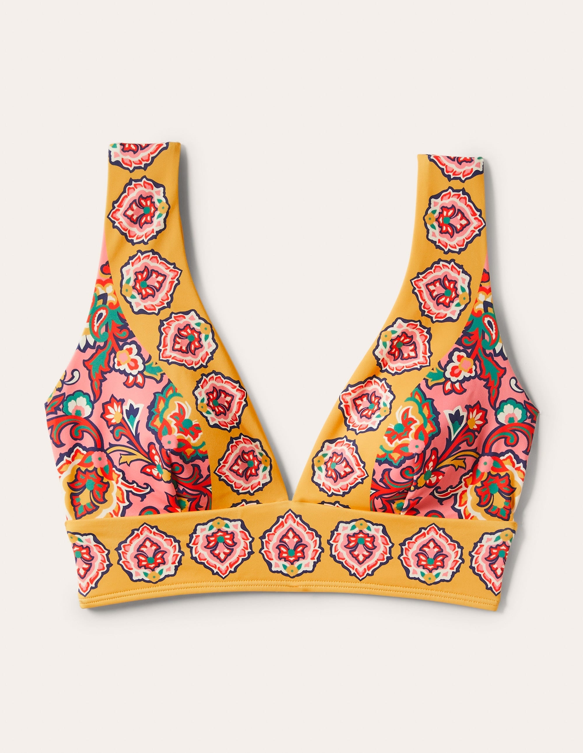 Porto Bikini Top-Azalea, Decorative Blooms - Image 6