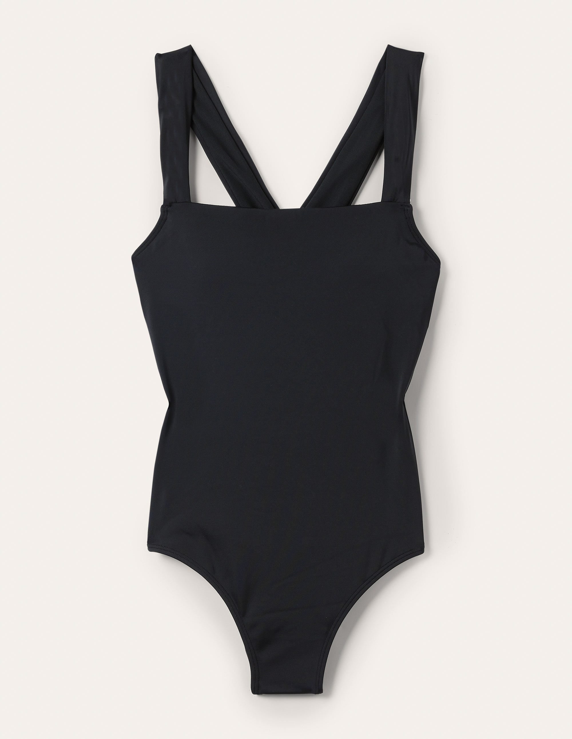 Cross Strap Swimsuit-Black - Image 8