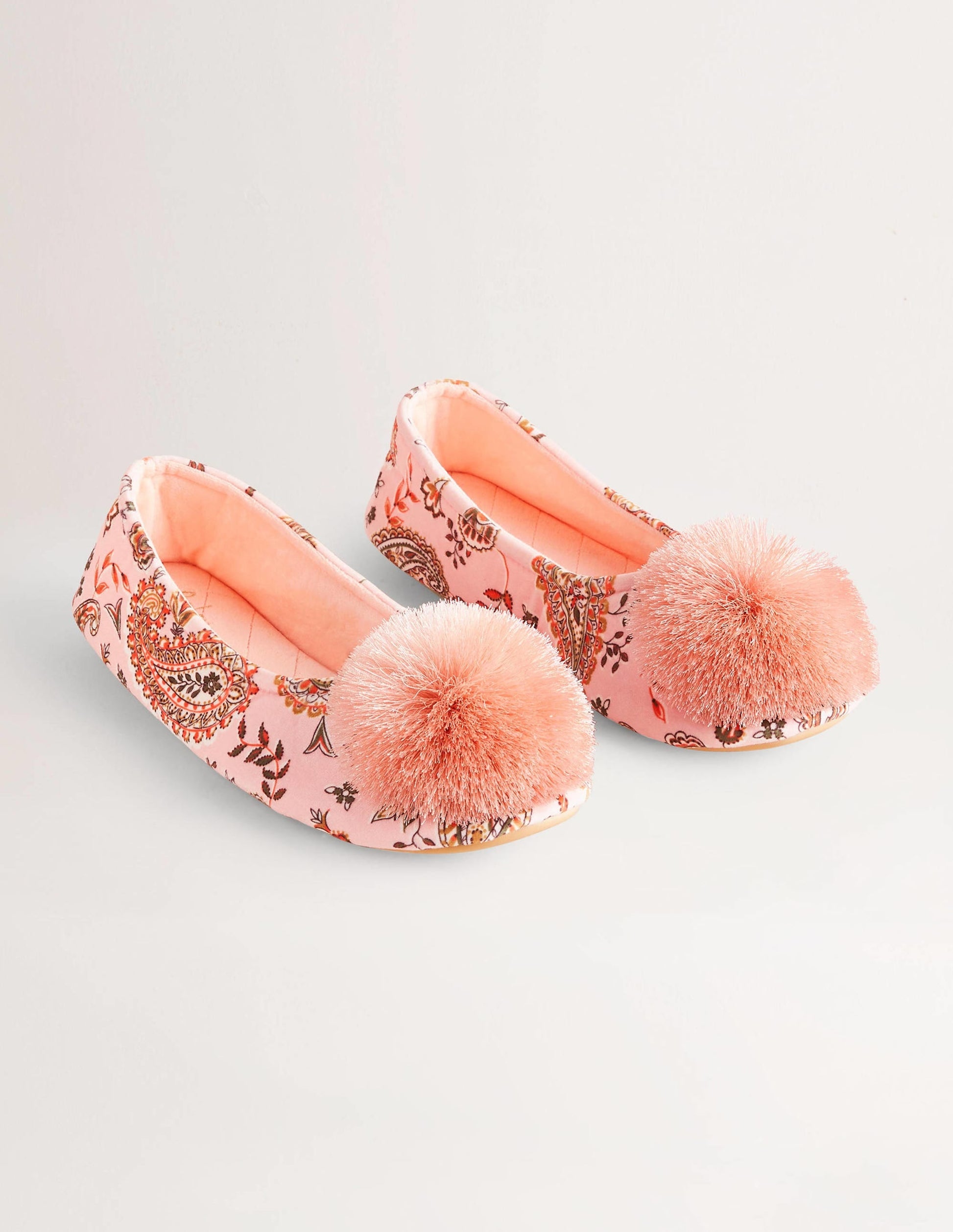 Pompom Slipper-Paisley-2