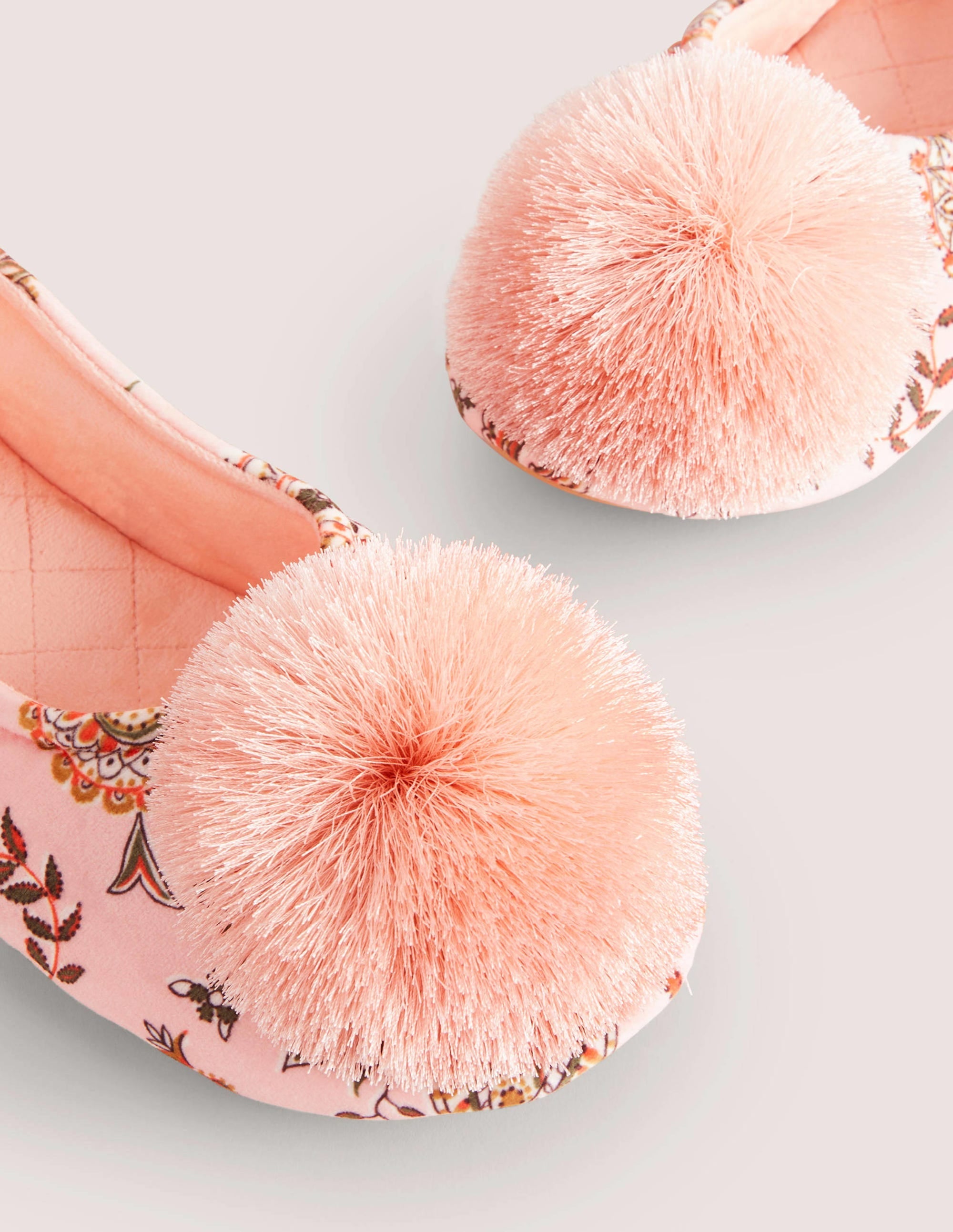 Pompom Slipper-Paisley - Image 3