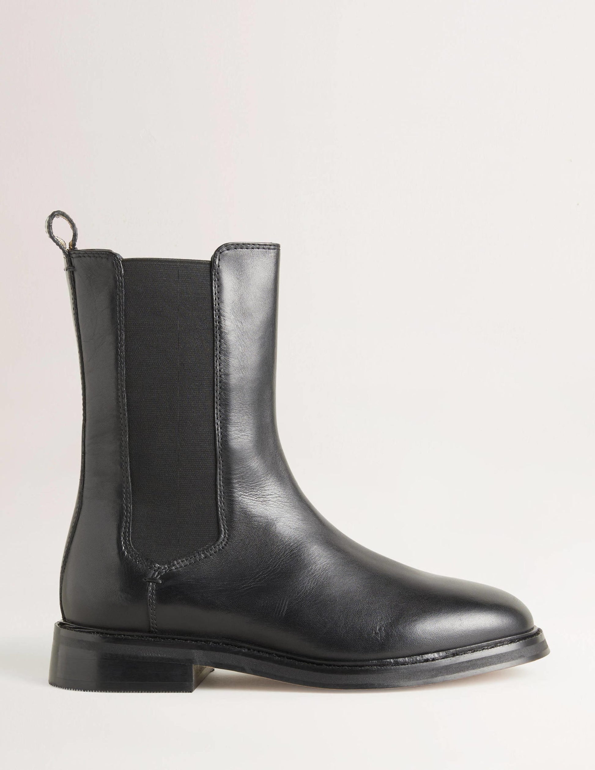 Tall Chelsea Boots-Black-1