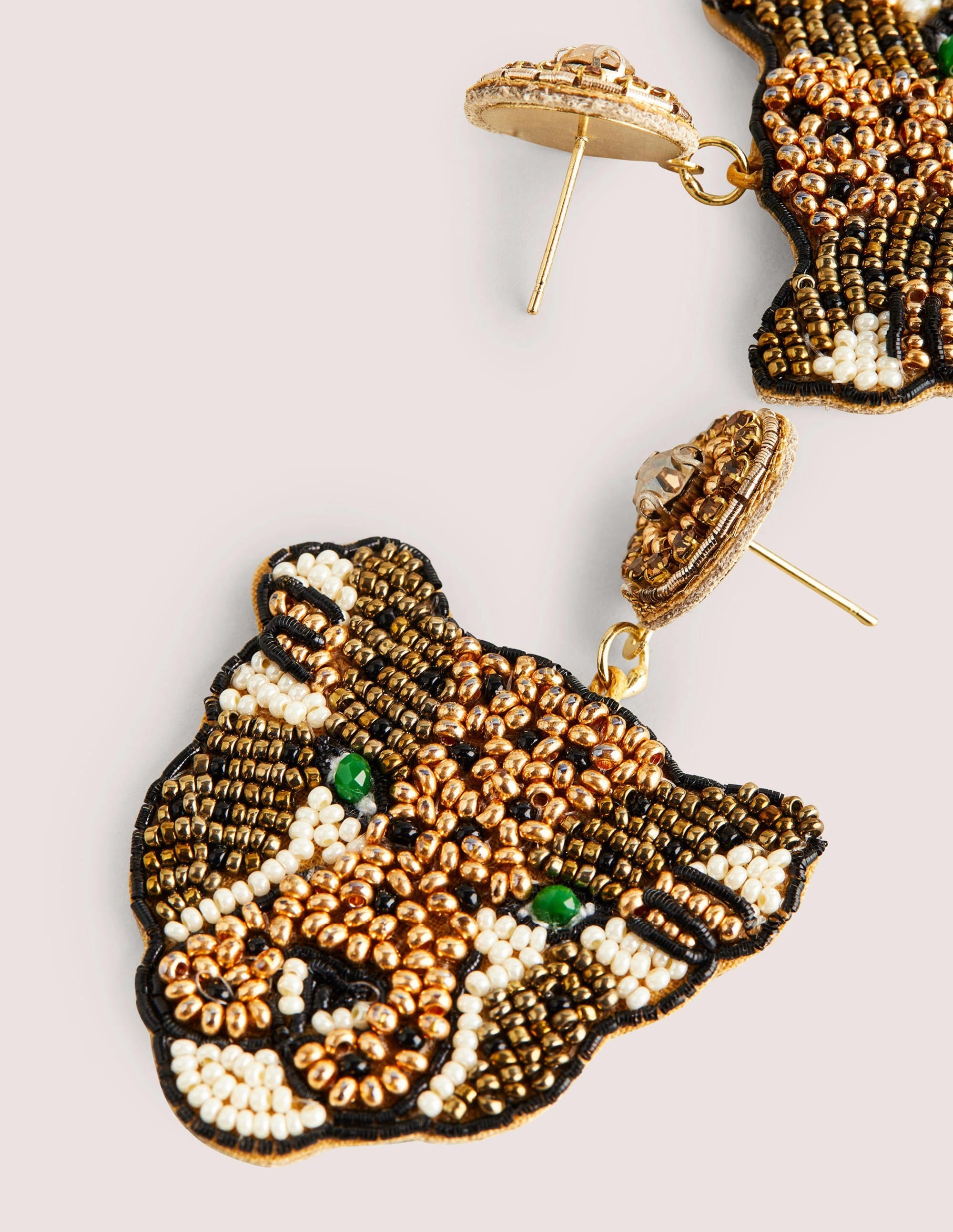 Embellished Earrings-Leopard - Image 2
